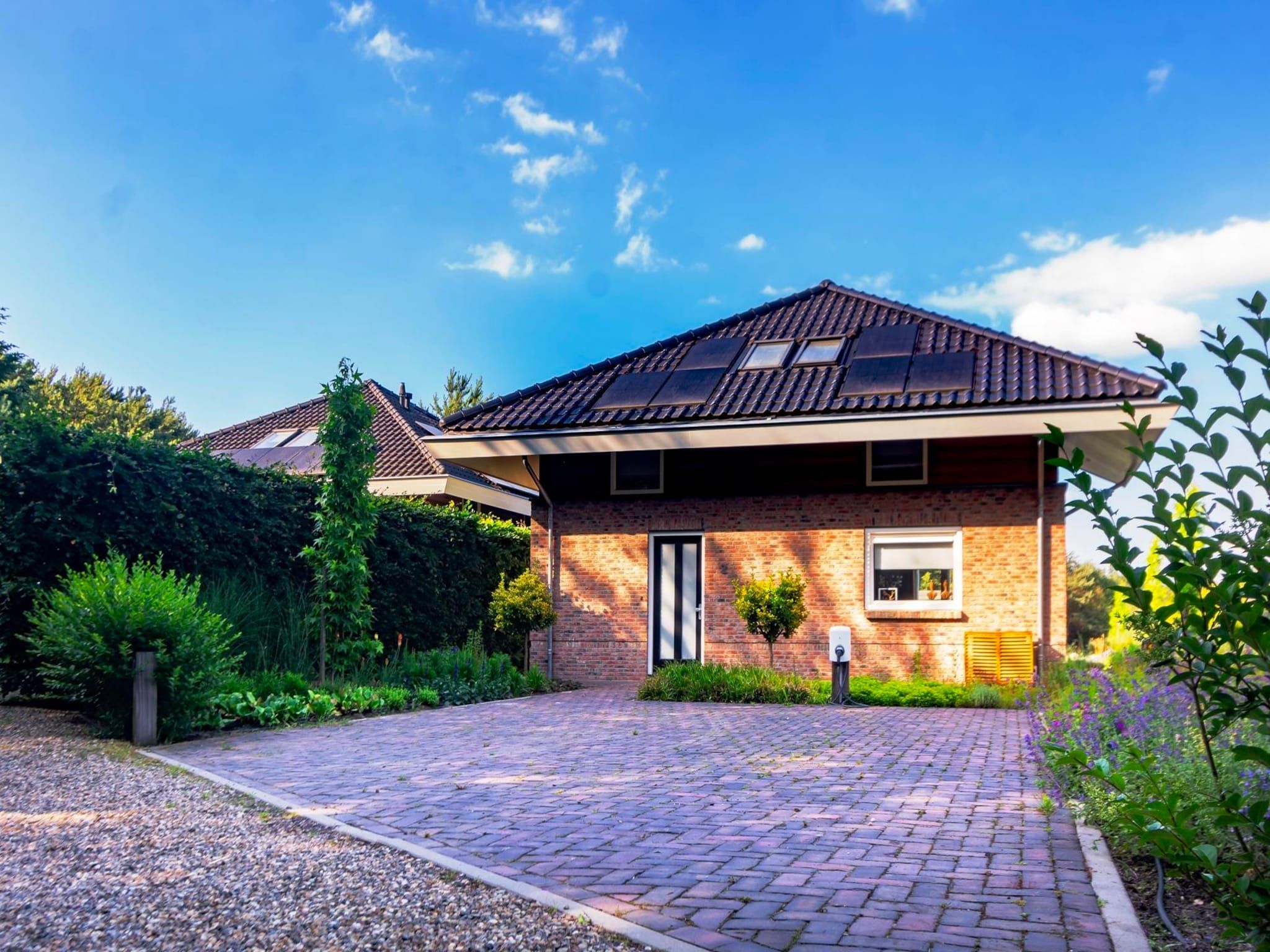 De buitenkant van Watervilla Plas van Francke in Sibculo