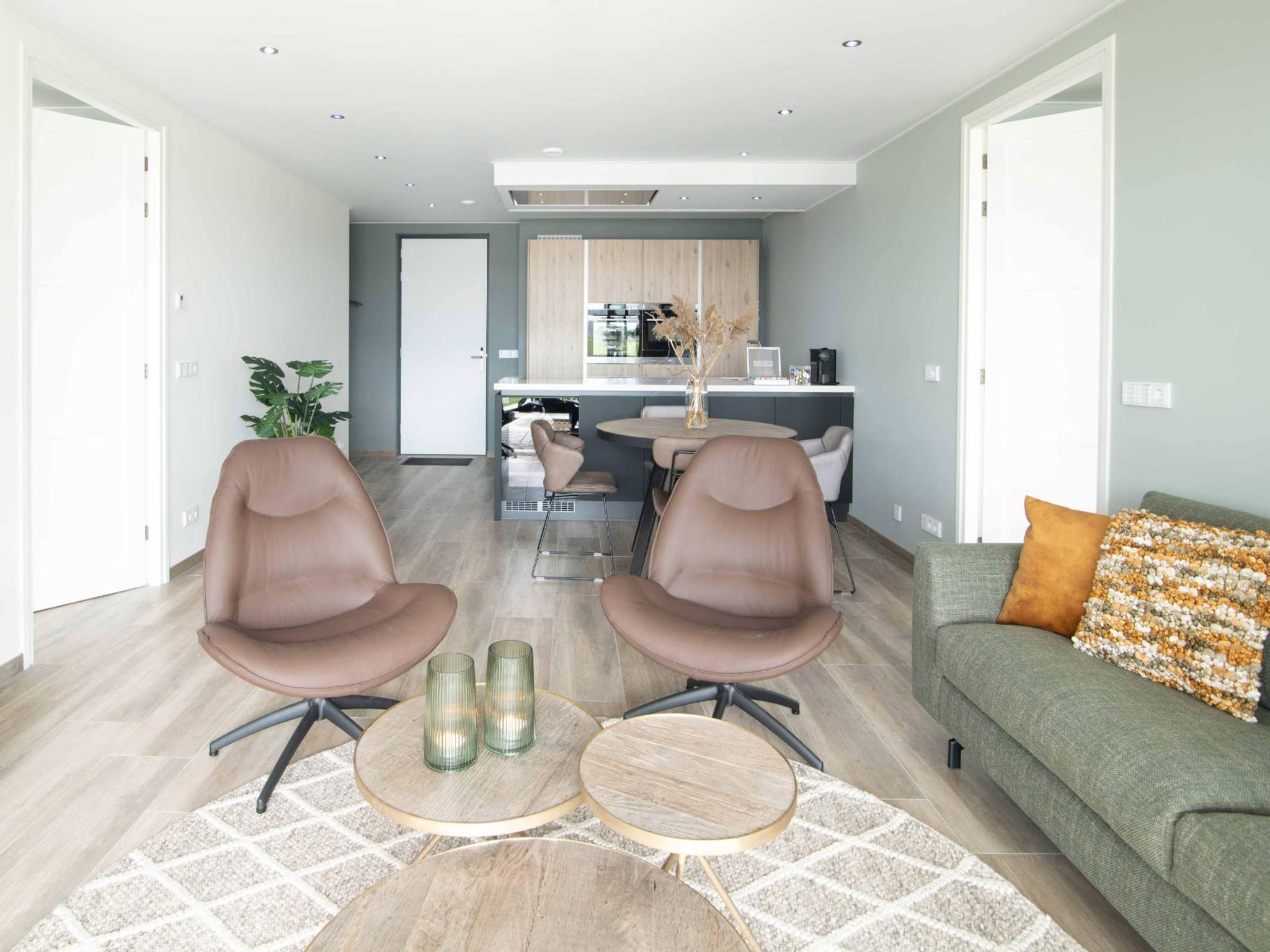 De eetkamer van Wellness at the Vecht - Ground floor in Dalfsen