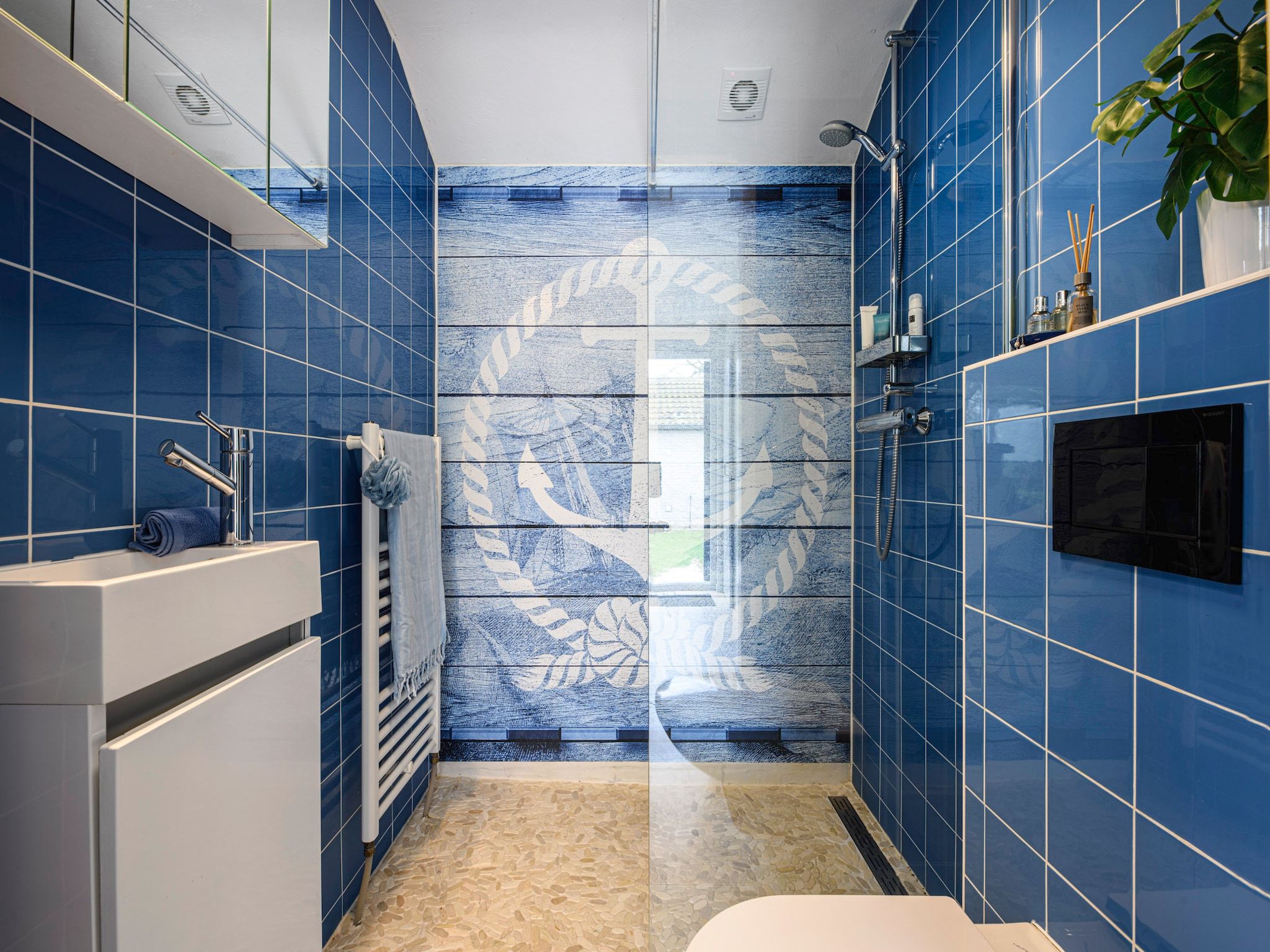 De badkamer van Comfort Bungalow in Loosdrecht