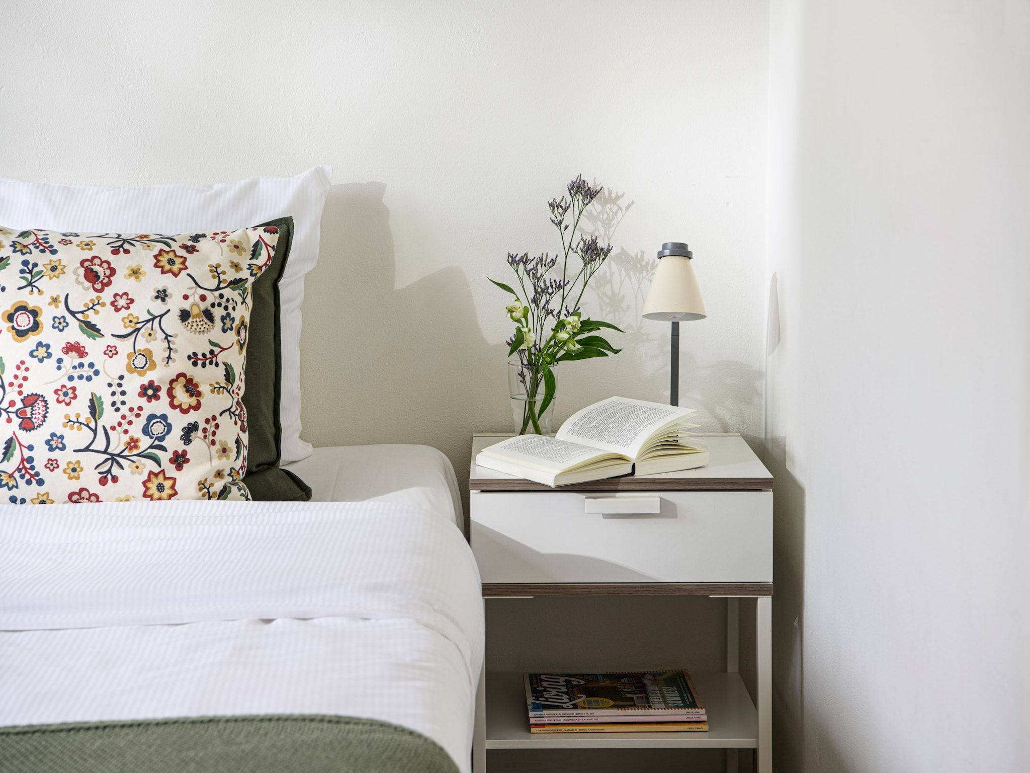 Een slaapkamer van Comfort Bungalow in Loosdrecht