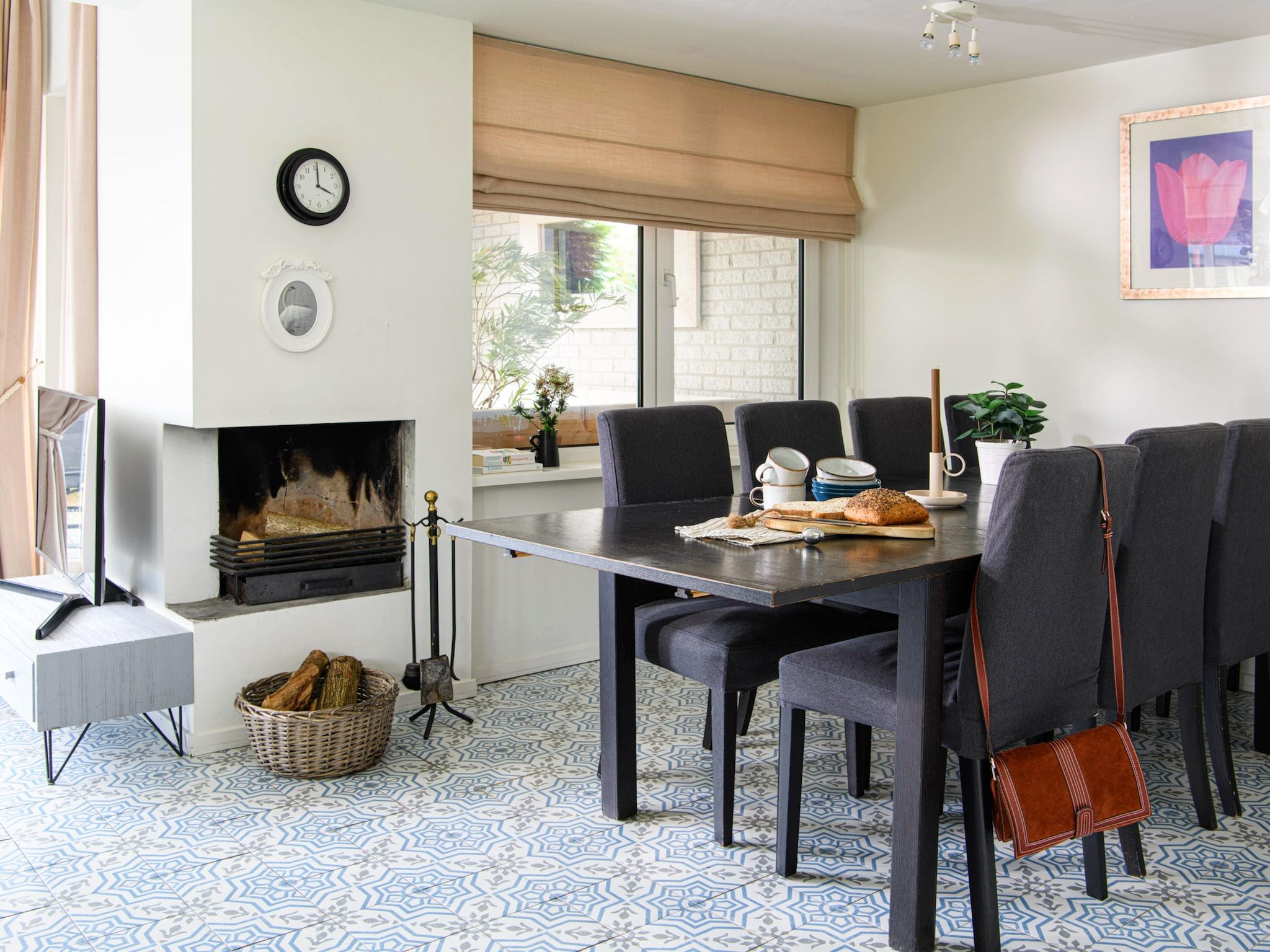 De eetkamer van Panorama Villa | 3-8 pers | 3 slaapkamers | 2,5 badkamers in Loosdrecht