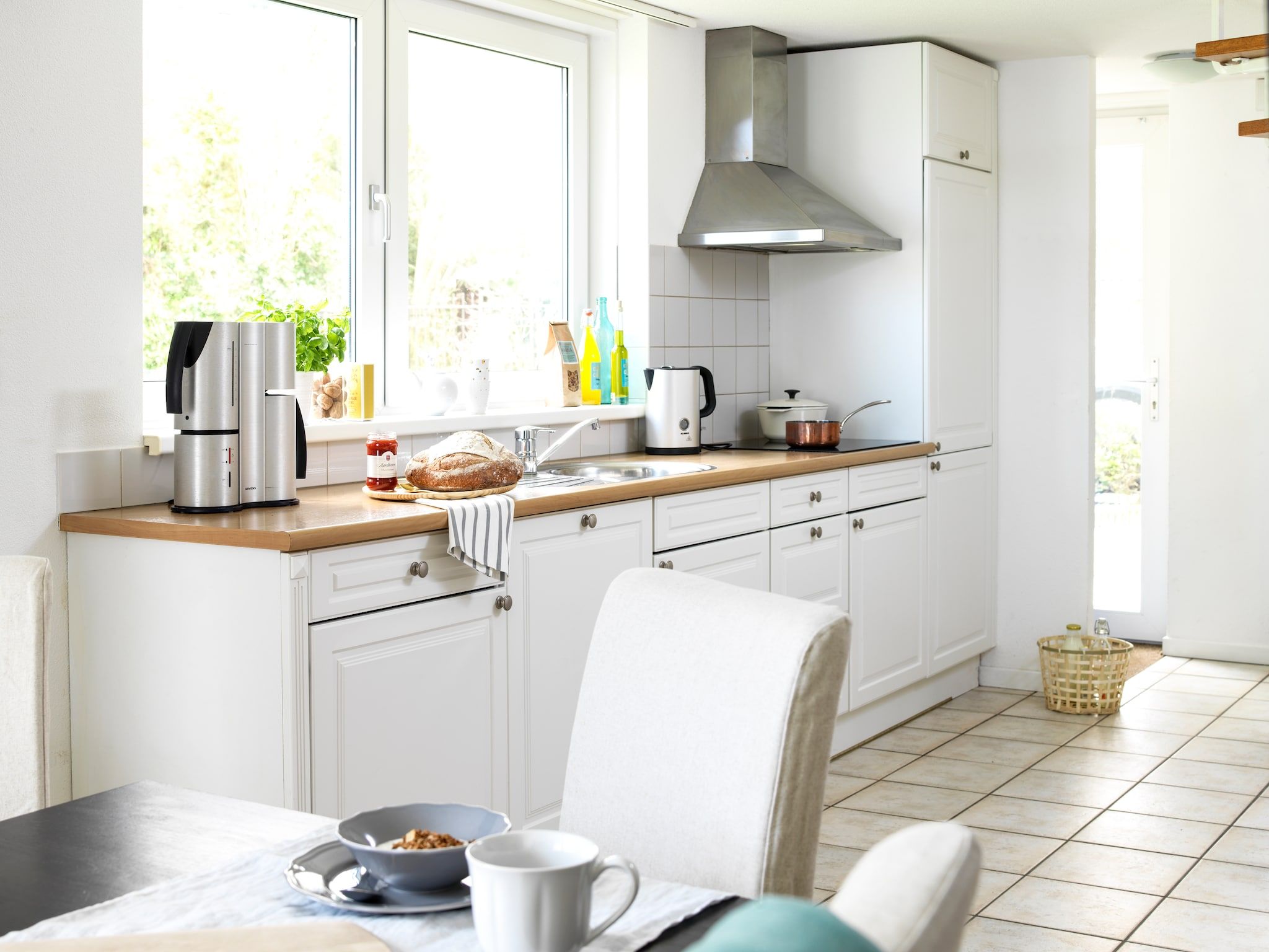 De keuken van Panorama Villa in Loosdrecht