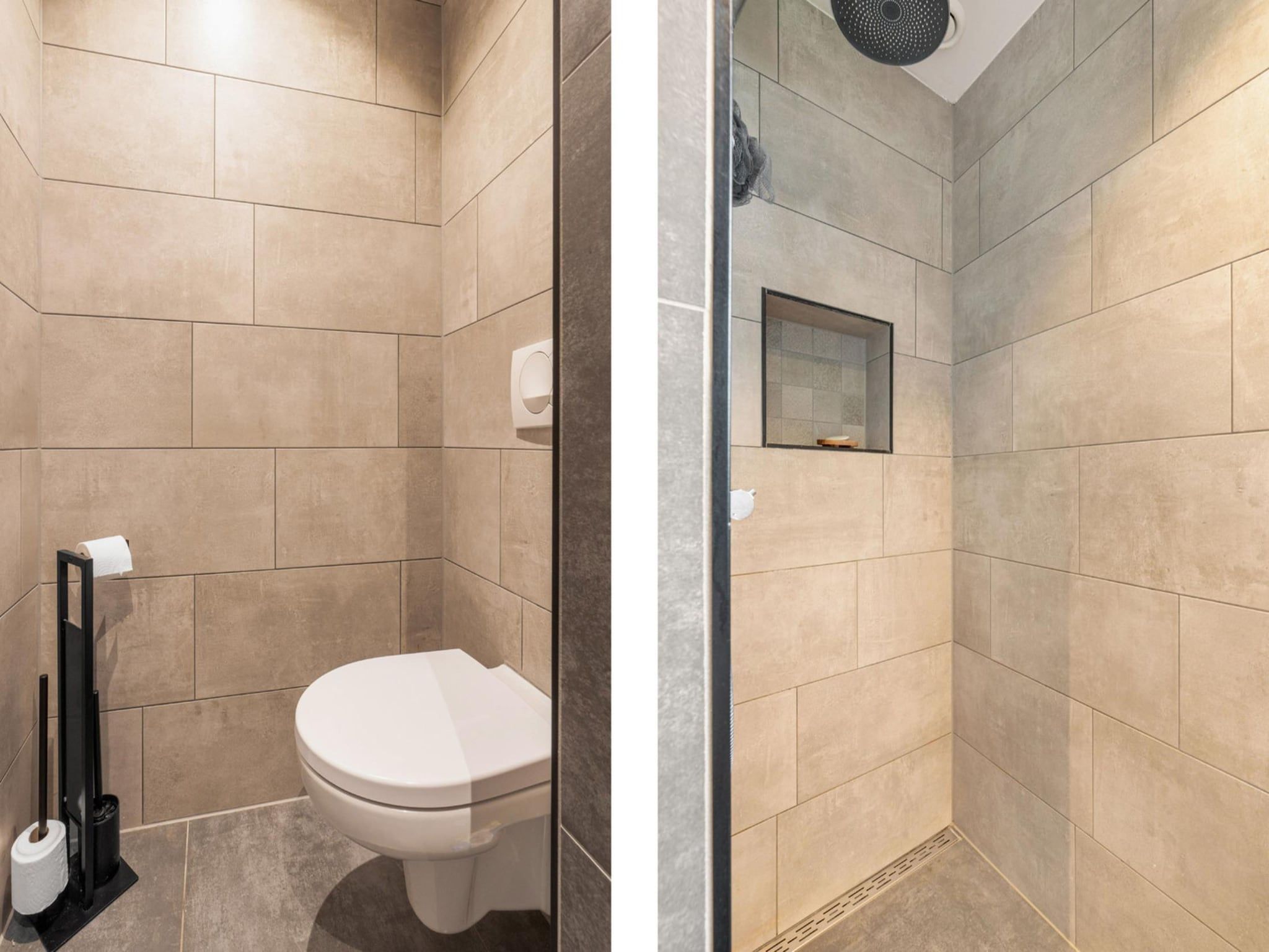 De badkamer van Watersnip 12b - 706 in Baarle-nassau