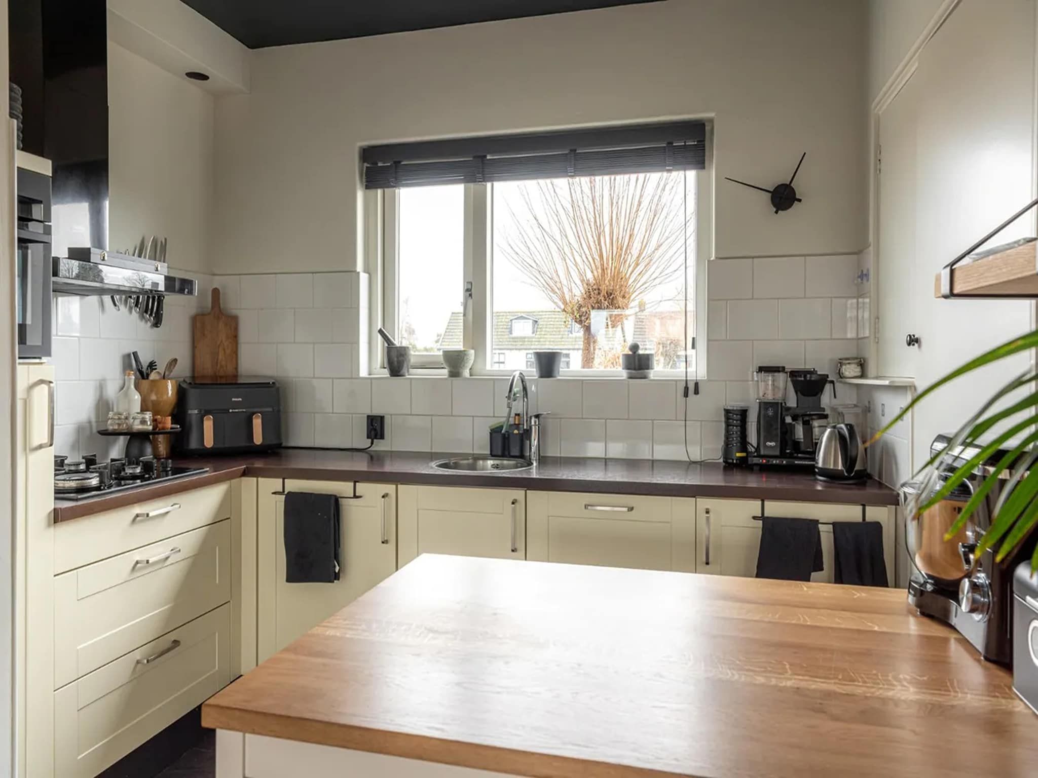 De keuken van De Stevenshoek in Langweer