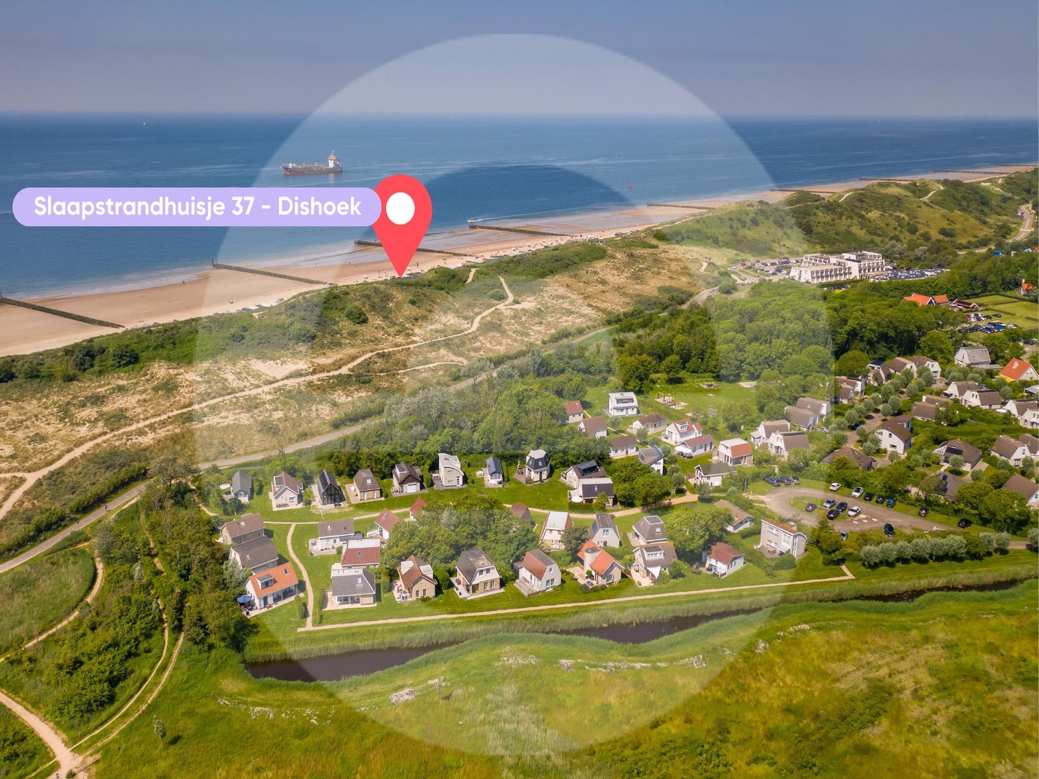 De omgeving van Sleep beachhouse - Beach Dishoek 37 I Dishoek in Koudekerke