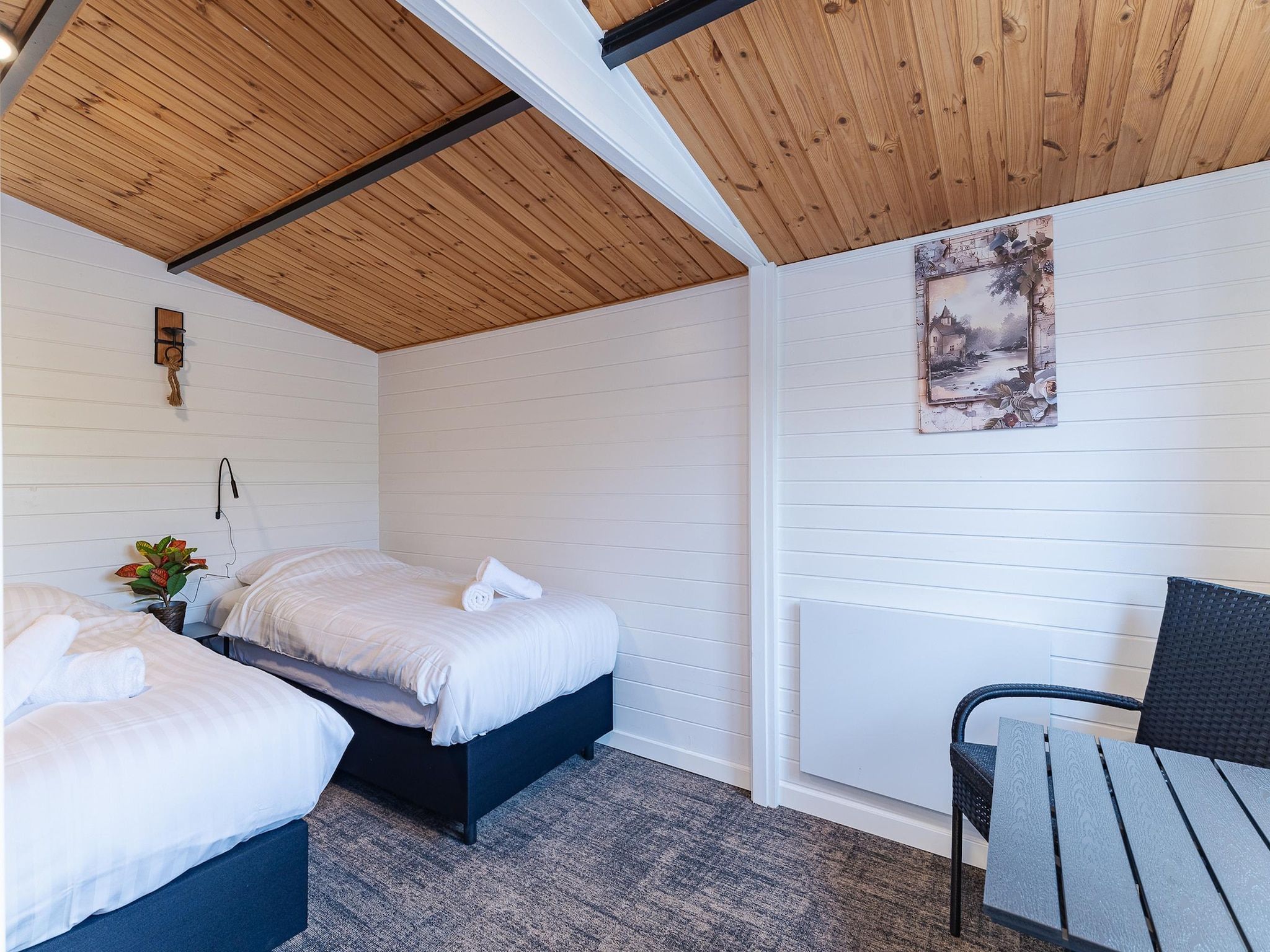 Een slaapkamer van Vakantiewoning - Keetenweg 10B - Stavenisse in Stavenisse