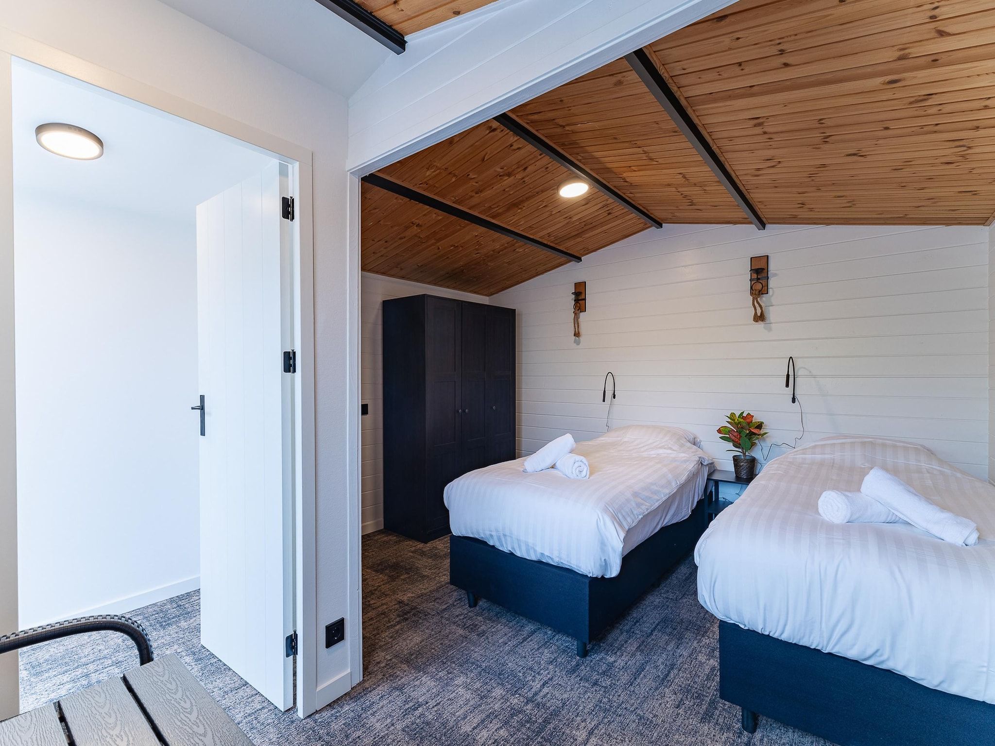 Een slaapkamer van Vakantiewoning - Keetenweg 10B - Stavenisse in Stavenisse