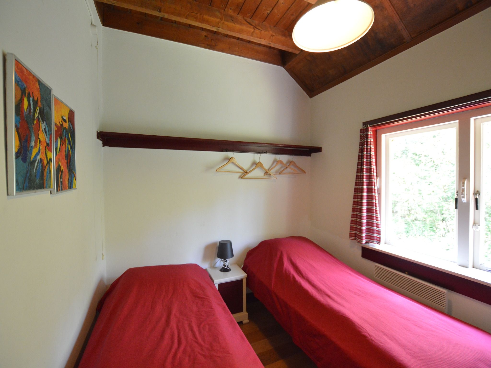 Een slaapkamer van De Wildenberg in Zuidwolde