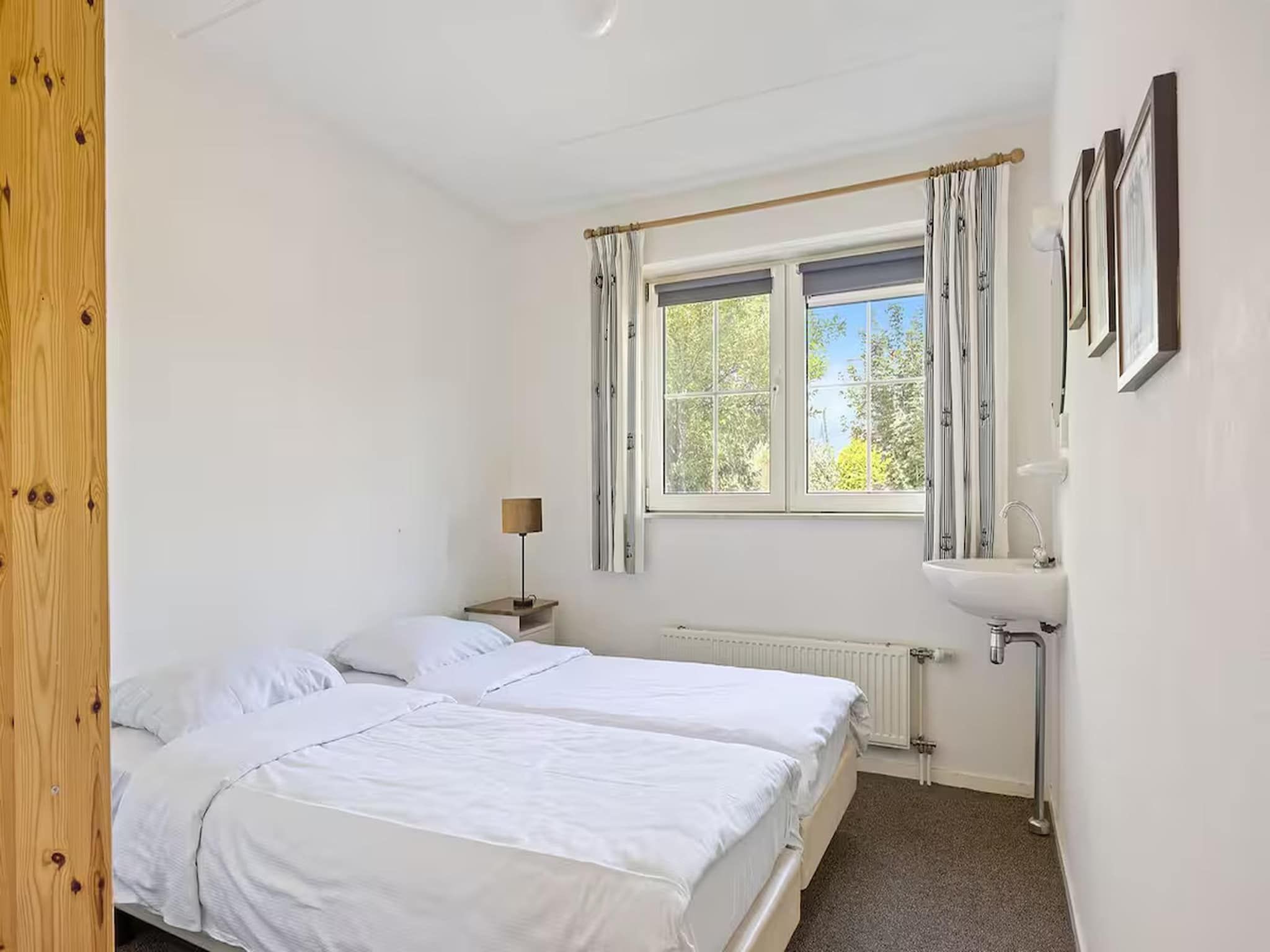 Een slaapkamer van Villa in Makkum - 2 PAX in Makkum