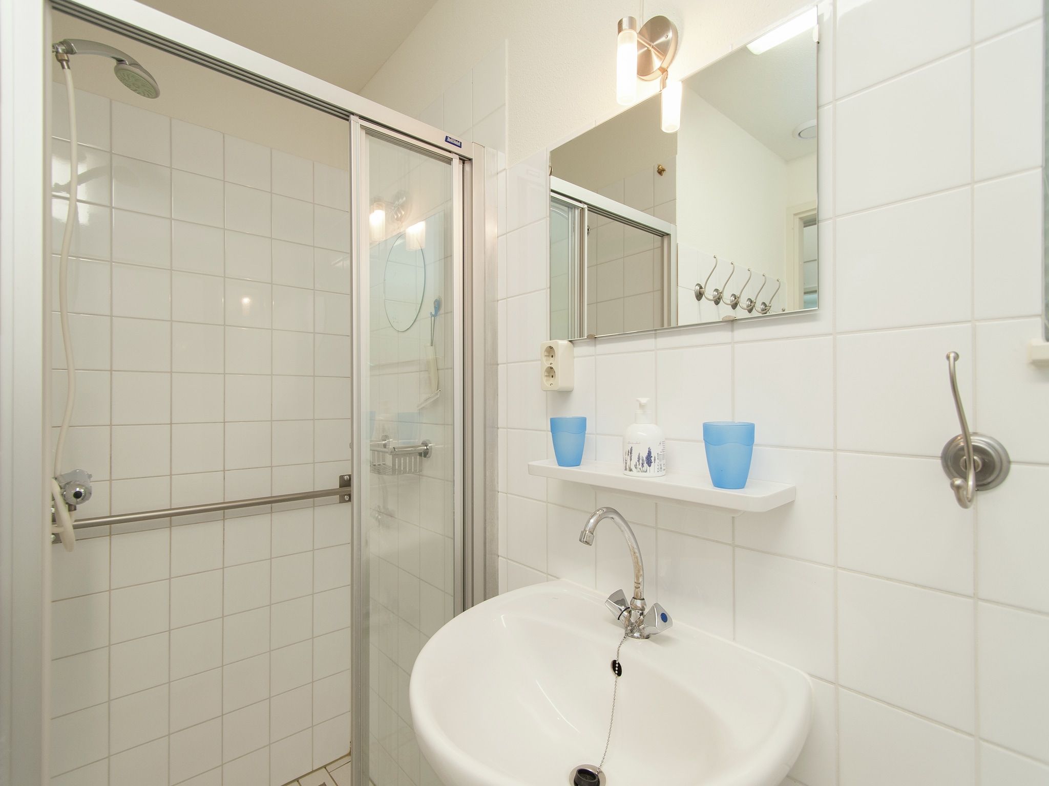 De badkamer van De Meerkoet in Oudemirdum