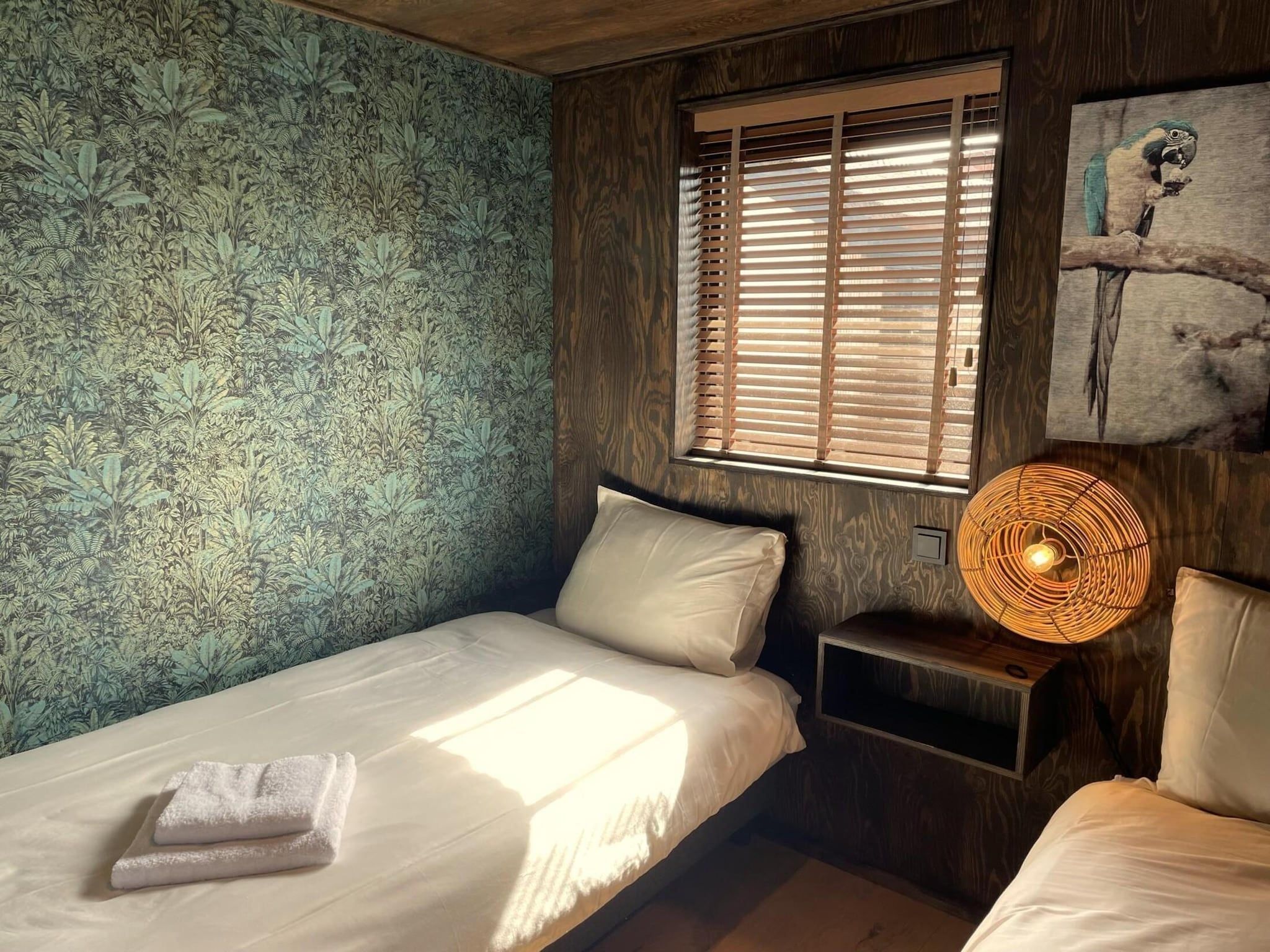 Een slaapkamer van 8-14 person group accommodation in Schoorl