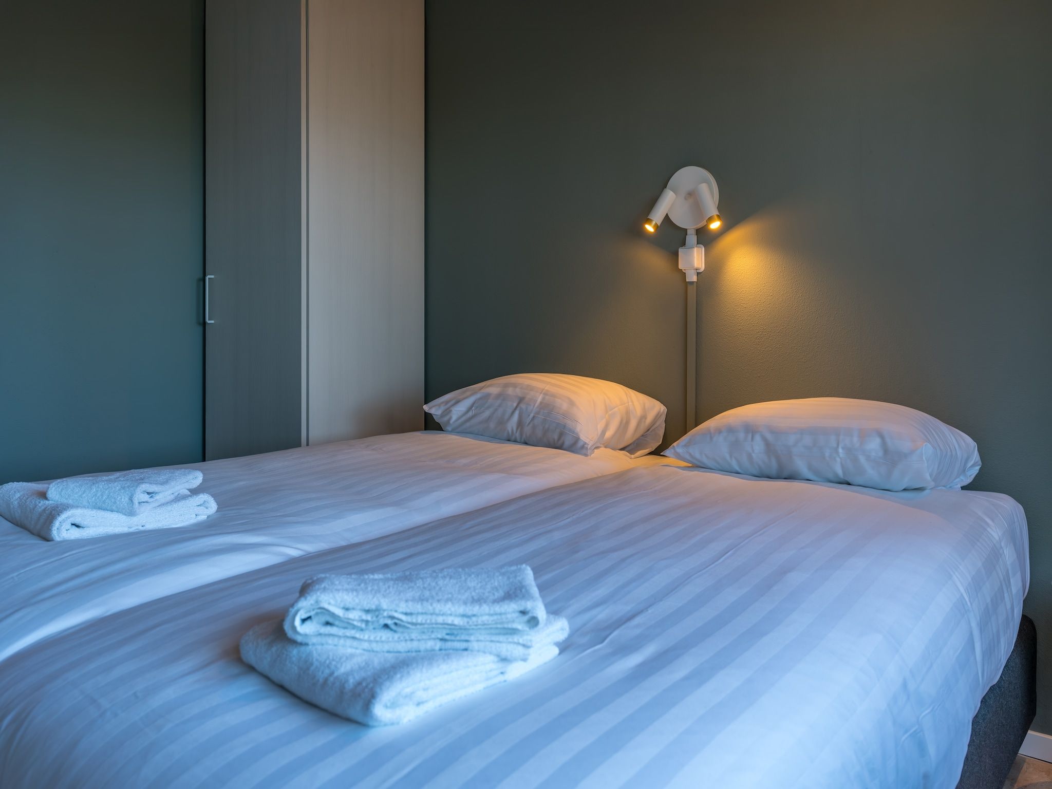 Een slaapkamer van Zee Bries in De Koog