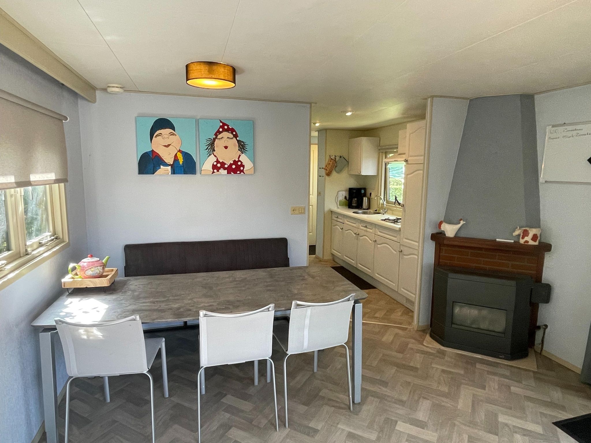 De eetkamer van Zonnedauw in Uden