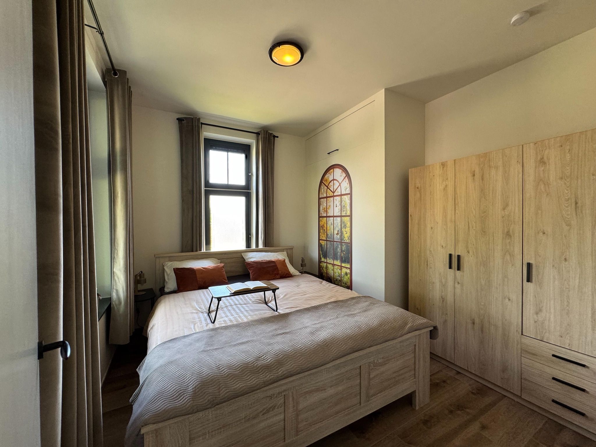 Een slaapkamer van Gastenverblijf Langelshoes in Haaksbergen