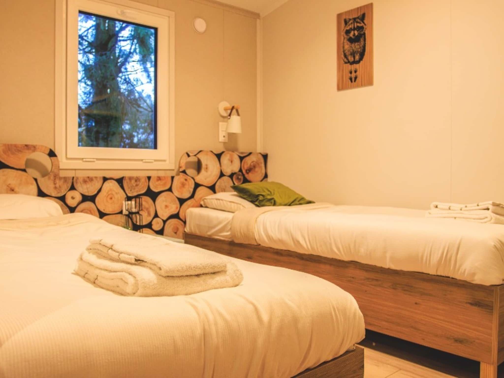Een slaapkamer van Rancho Grande in Slagharen