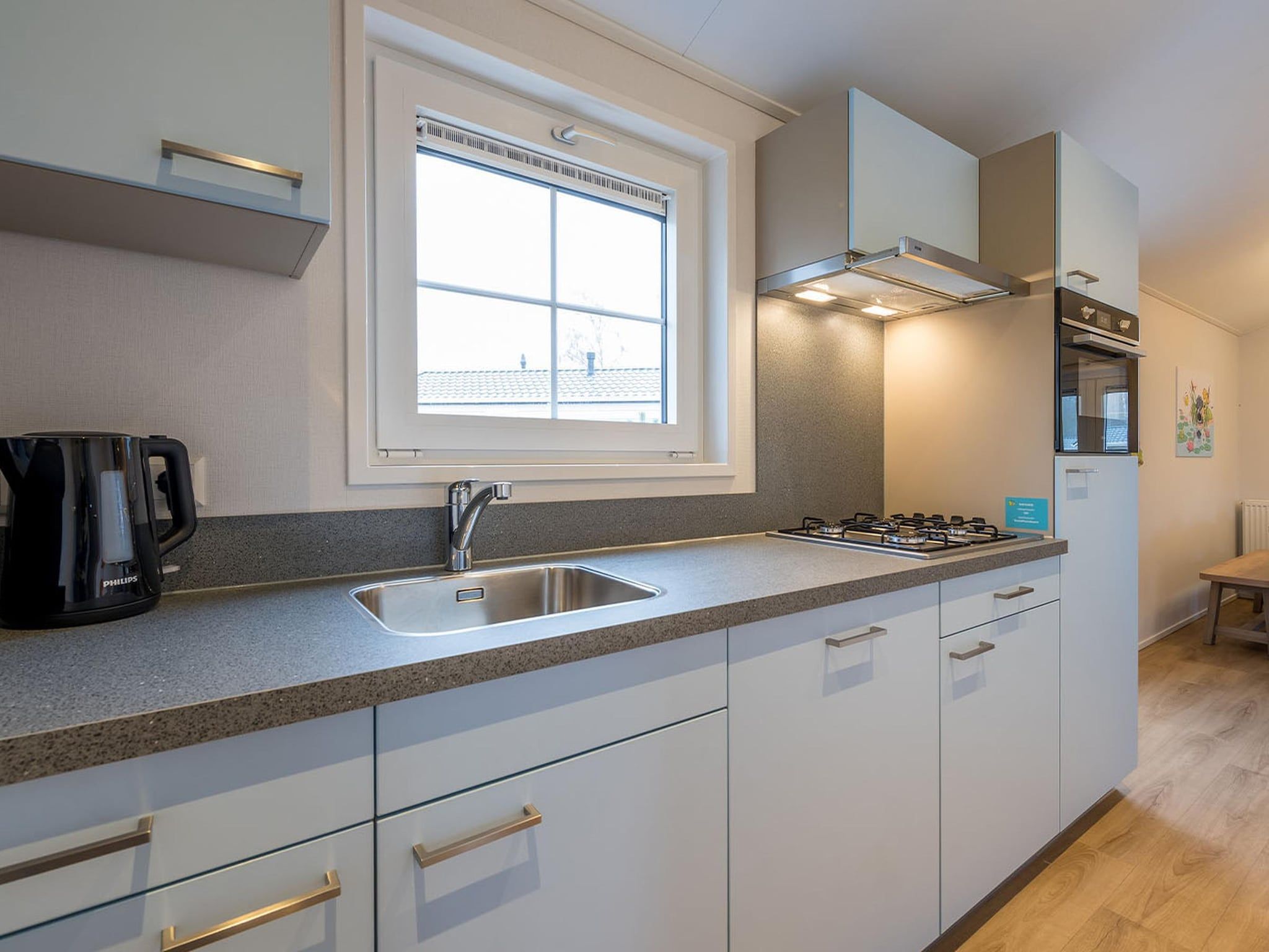 De keuken van Vlindertjes Venhuis 5p in Hoogerheide