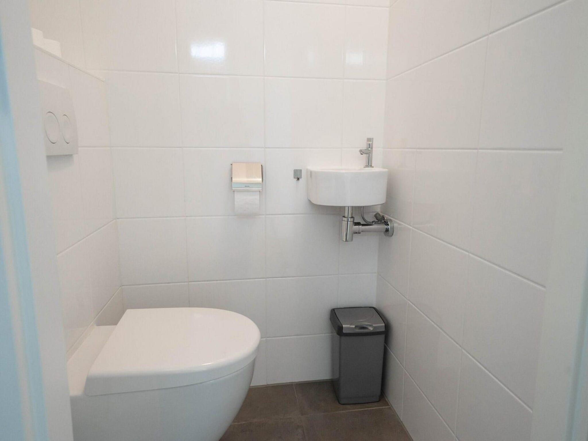 De badkamer van Munt 6 in Uitdam