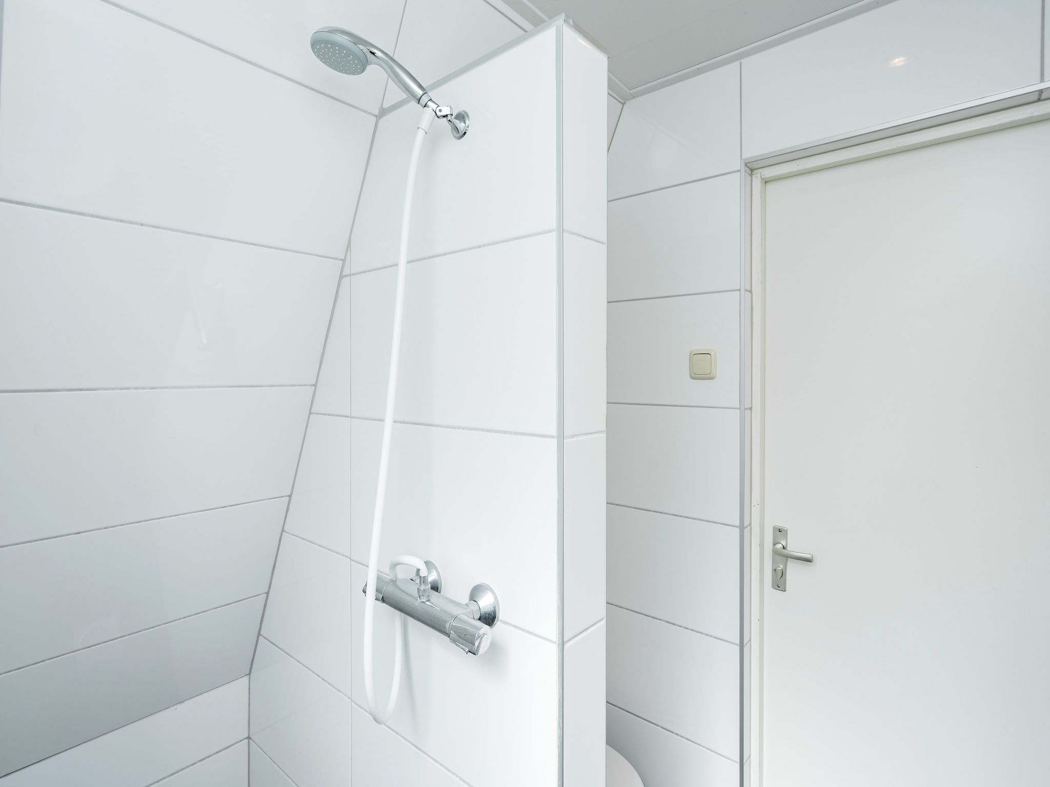 De badkamer van Vakantiepark Eigen Wijze 1 in Bant