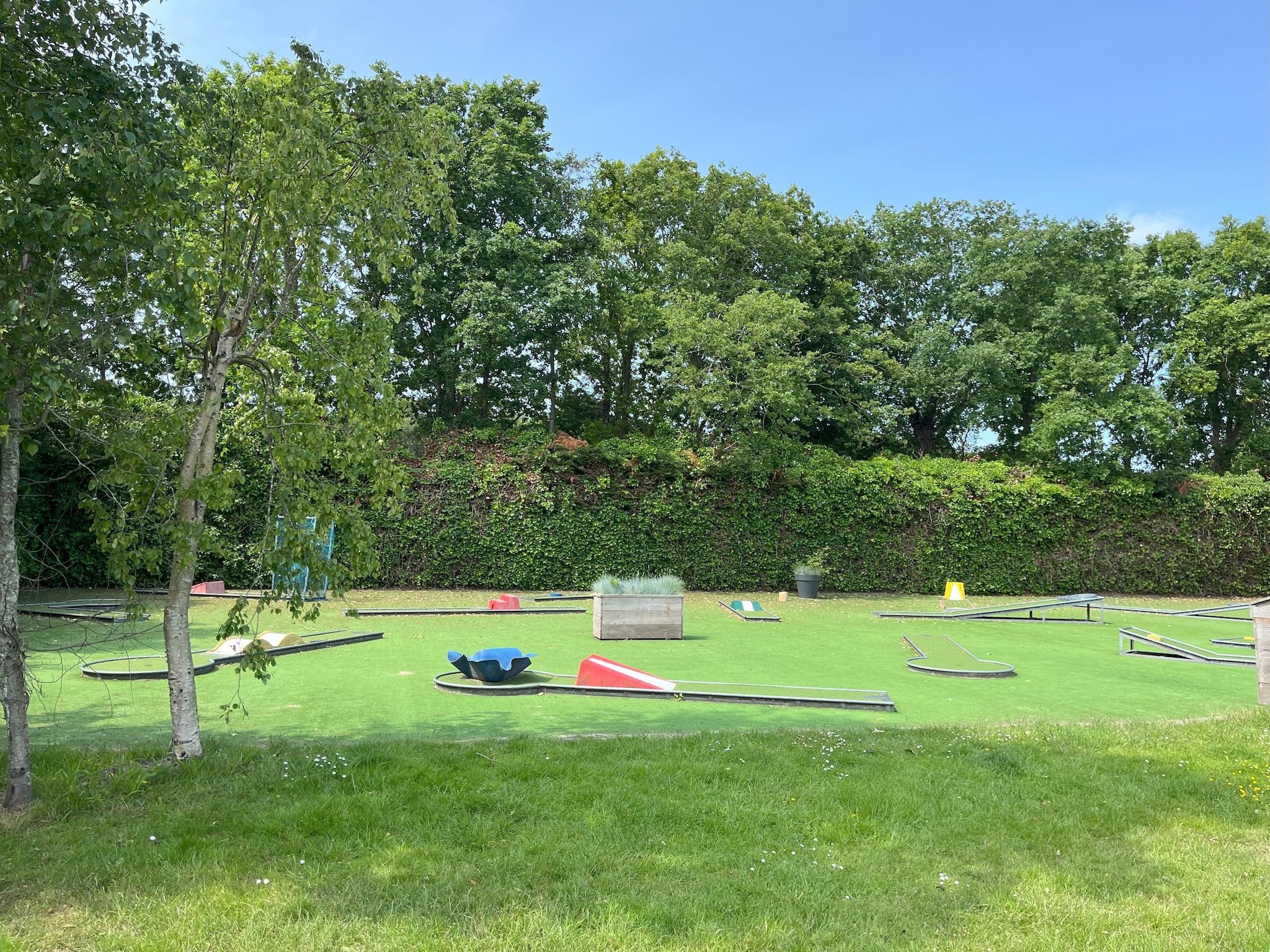 Parkfaciliteiten bij Villetta (6p) in Den Burg