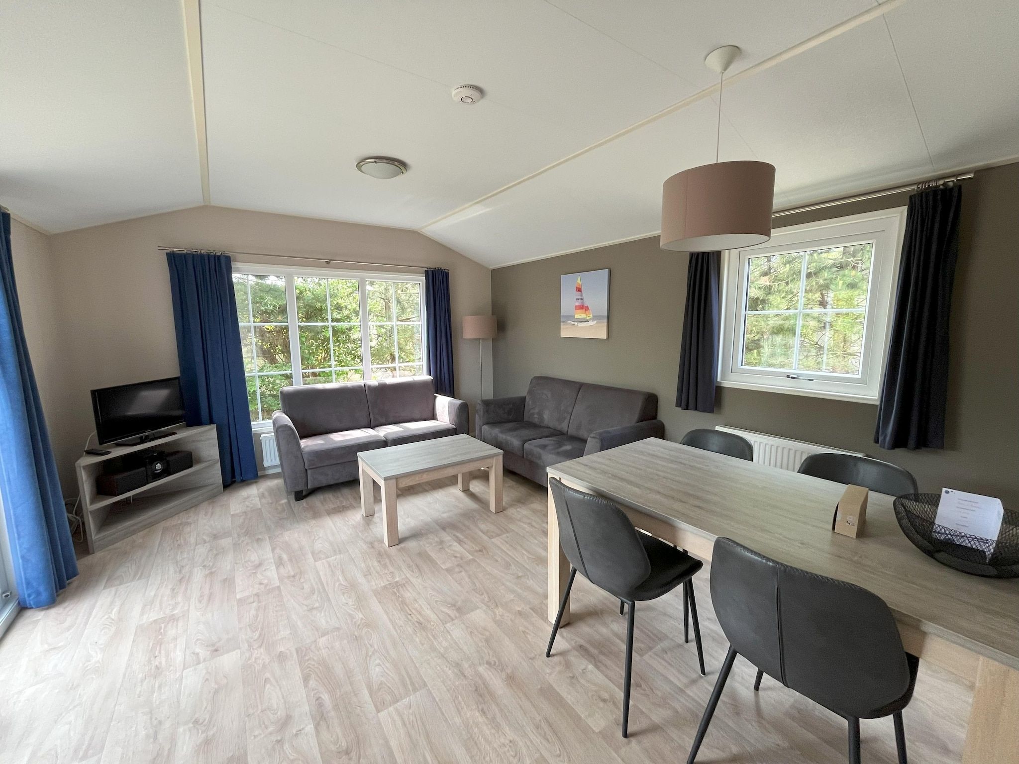 De woonkamer van Villetta (4p) in Den Burg