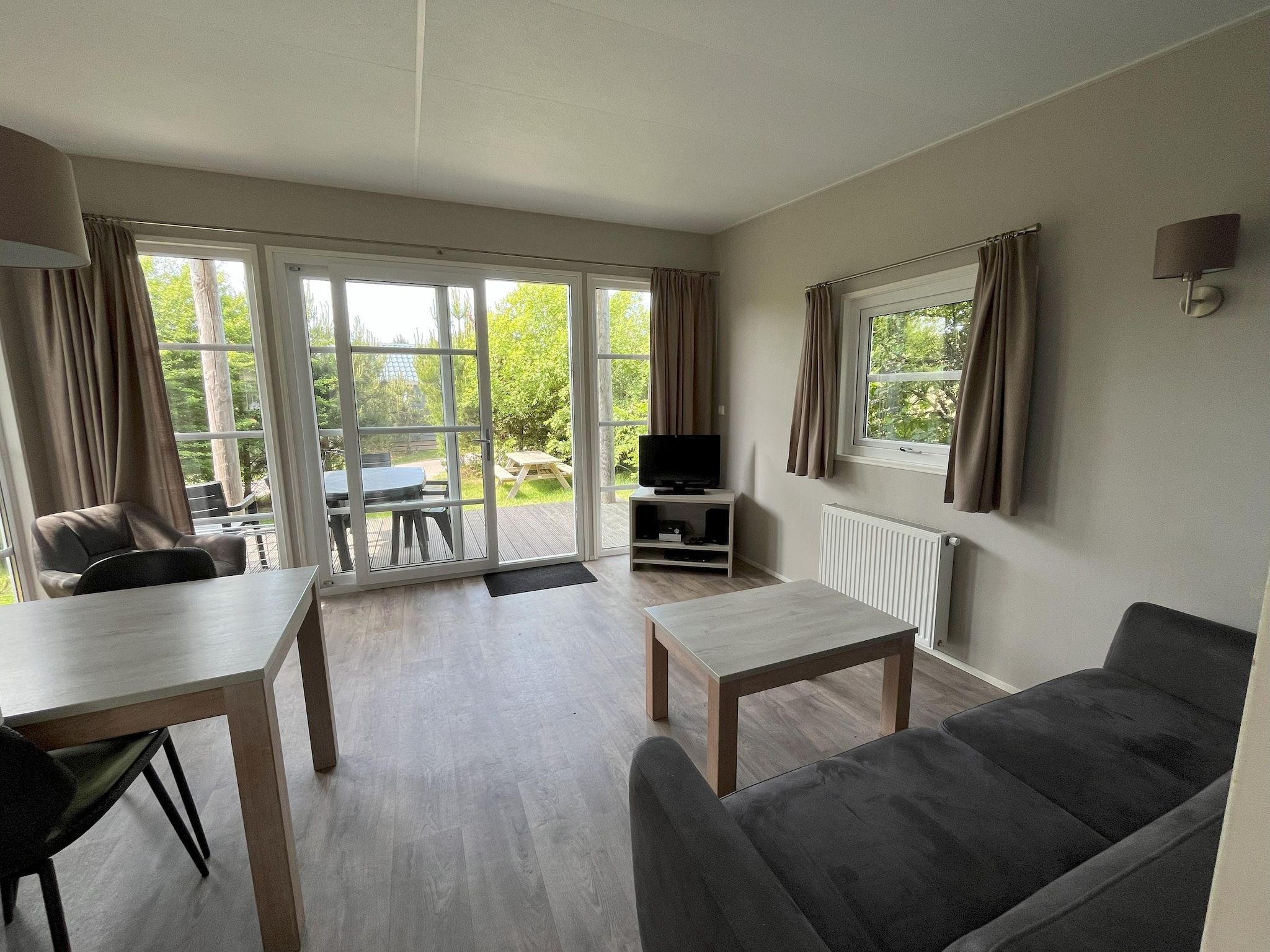 De woonkamer van Lodge (4p) in Den Burg