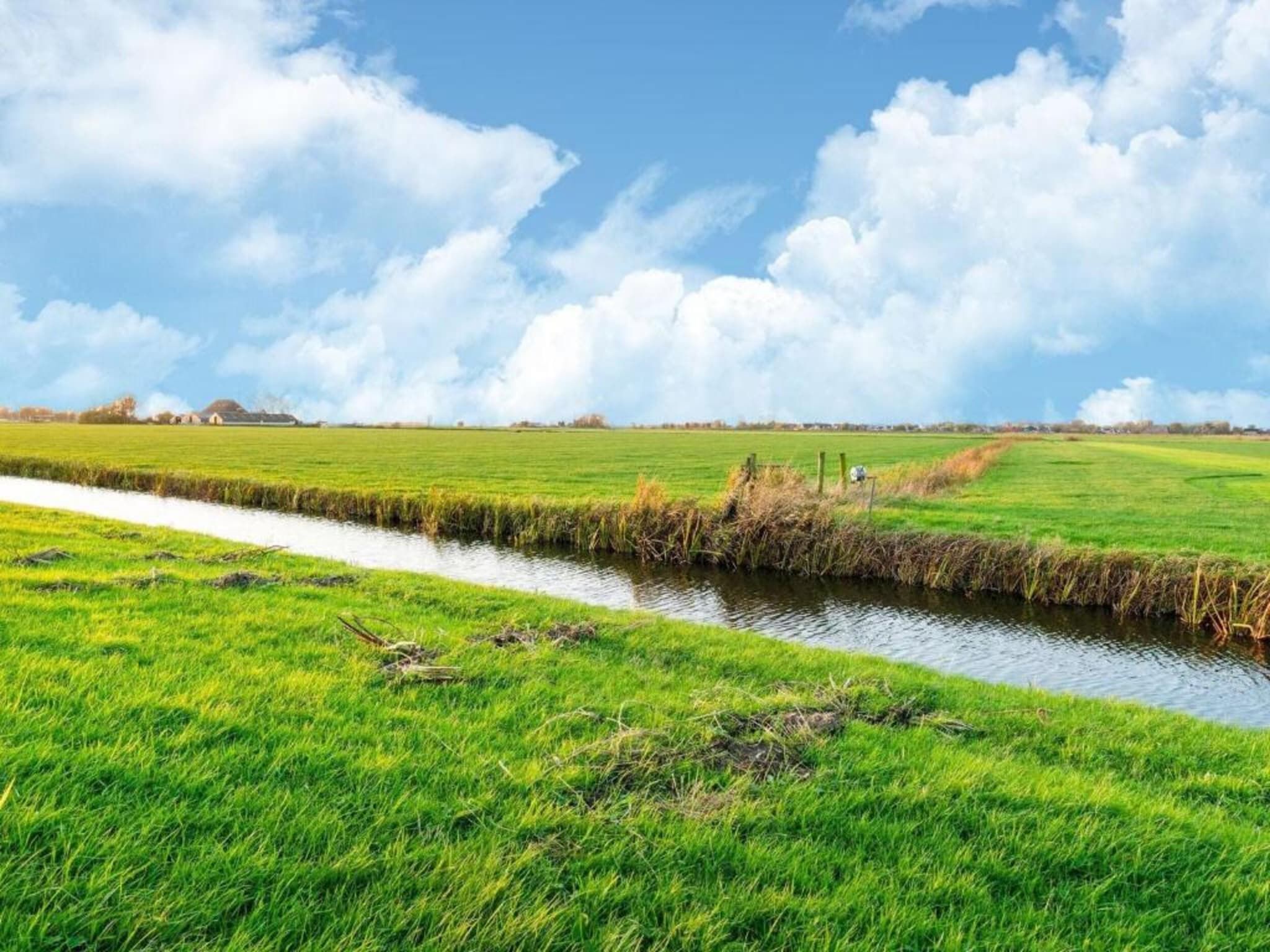 De omgeving van Pronkkeamer Skrins in Easterlittens