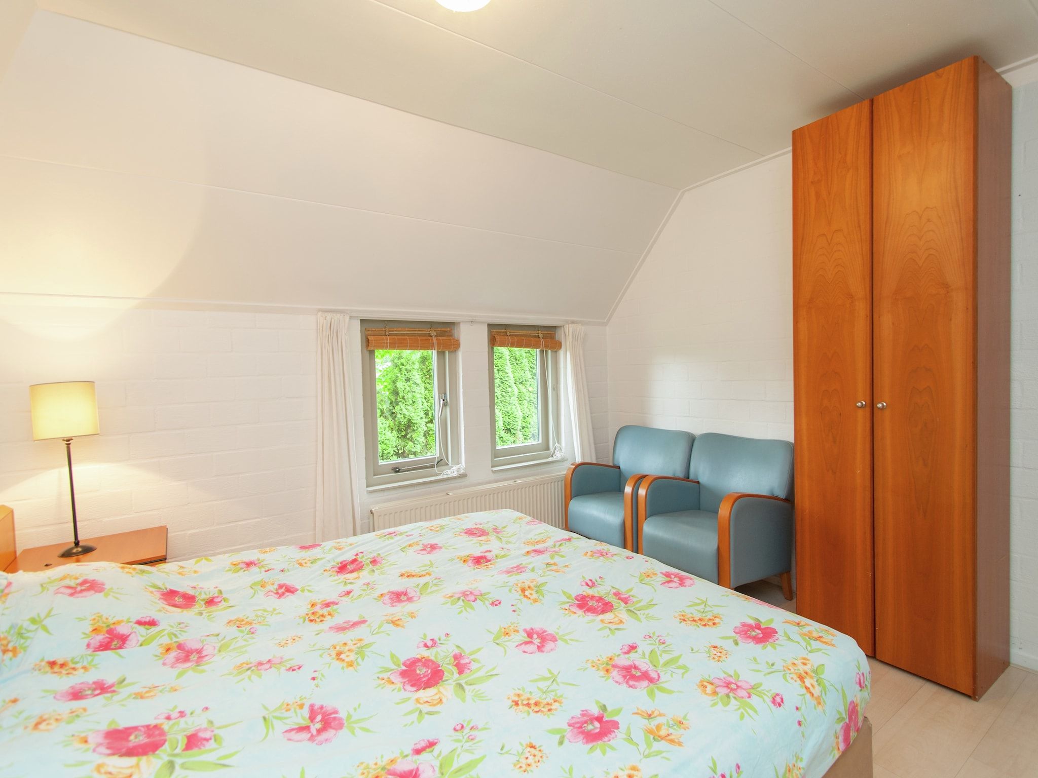 Een slaapkamer van Haulervaart in Waskemeer