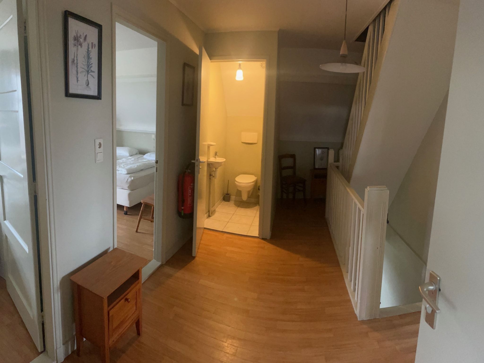 De badkamer van De Biezenpolder 't Groothuus in Eede