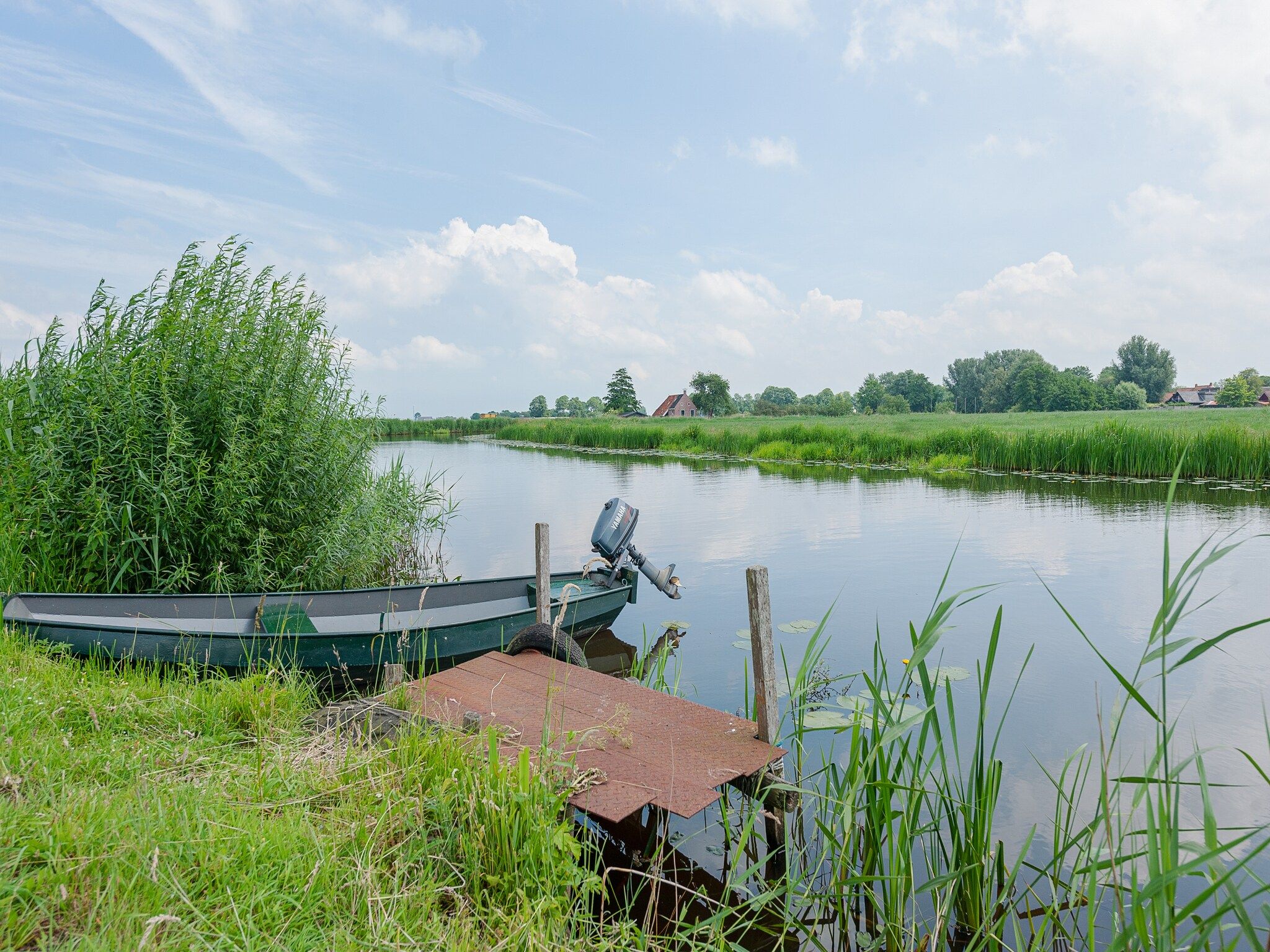 De omgeving van Lauwerspleats in Burum