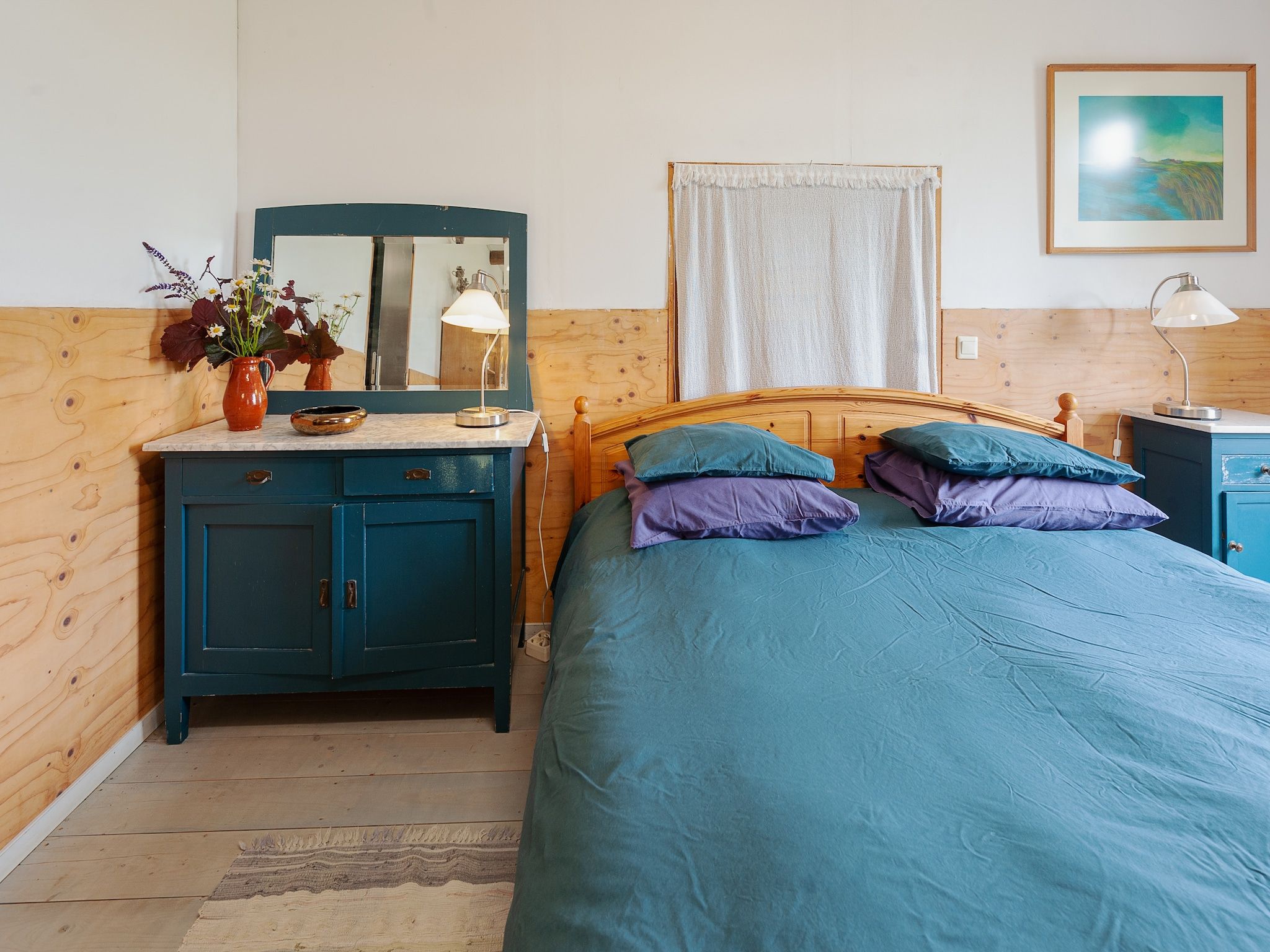 Een slaapkamer van Lauwerspleats in Burum