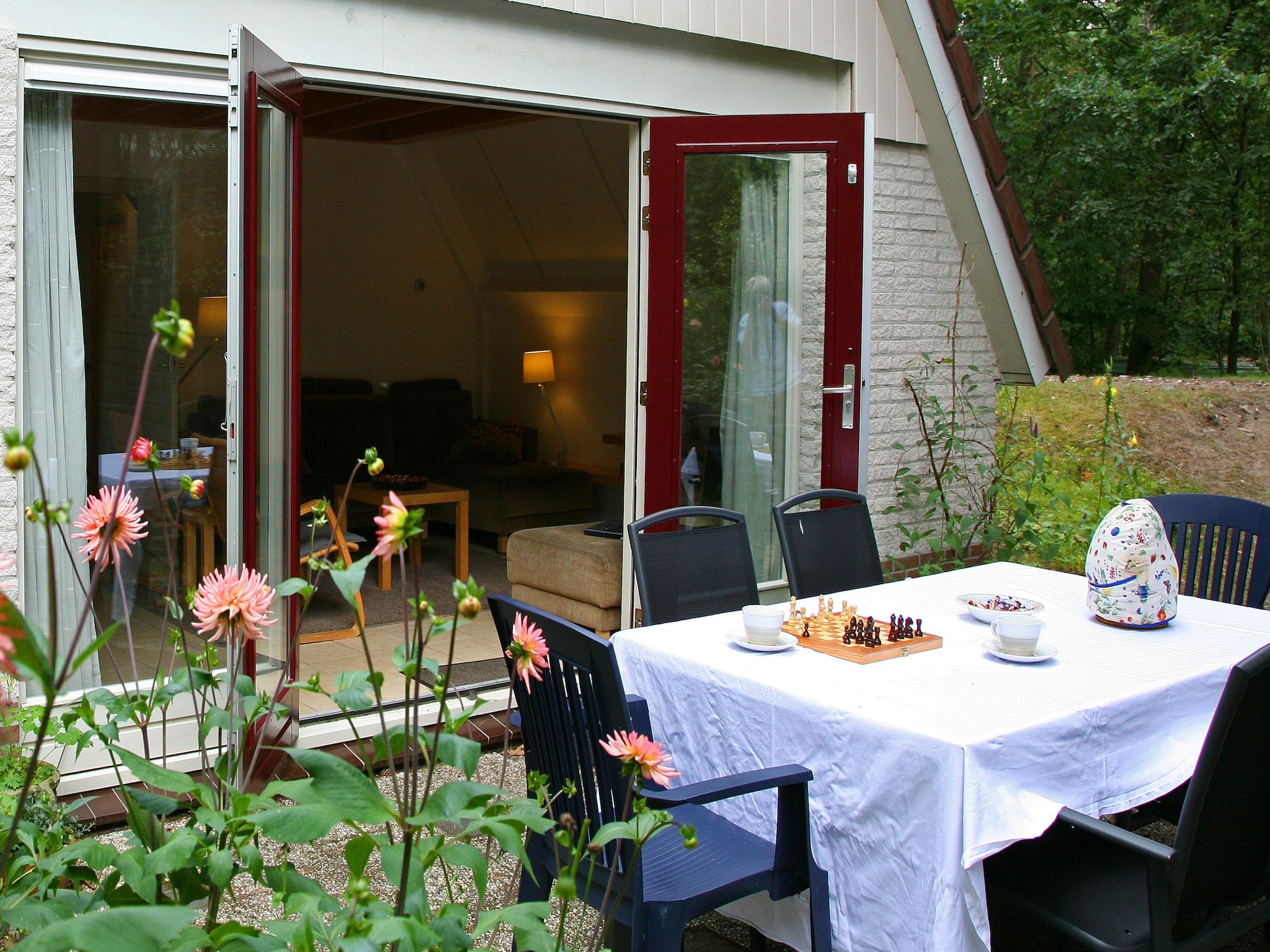 Het terras van Kleine Vos in Nunspeet