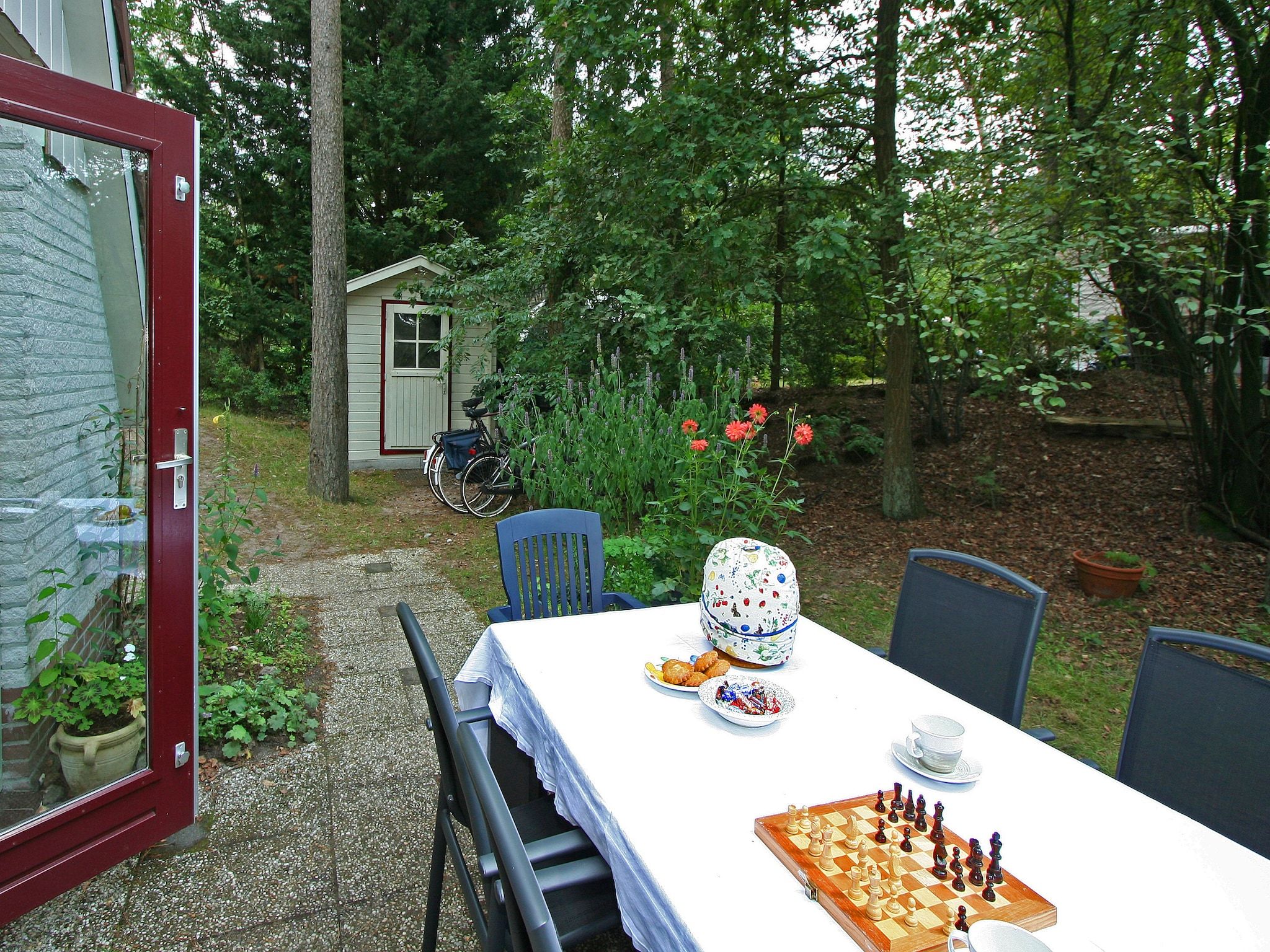 Het terras van Kleine Vos in Nunspeet