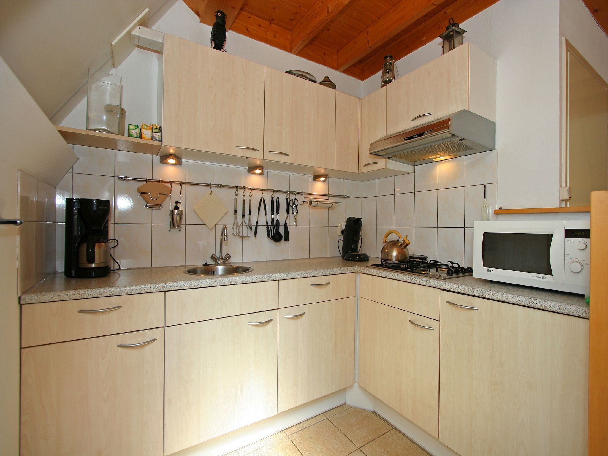 De keuken van Kleine Vos in Nunspeet