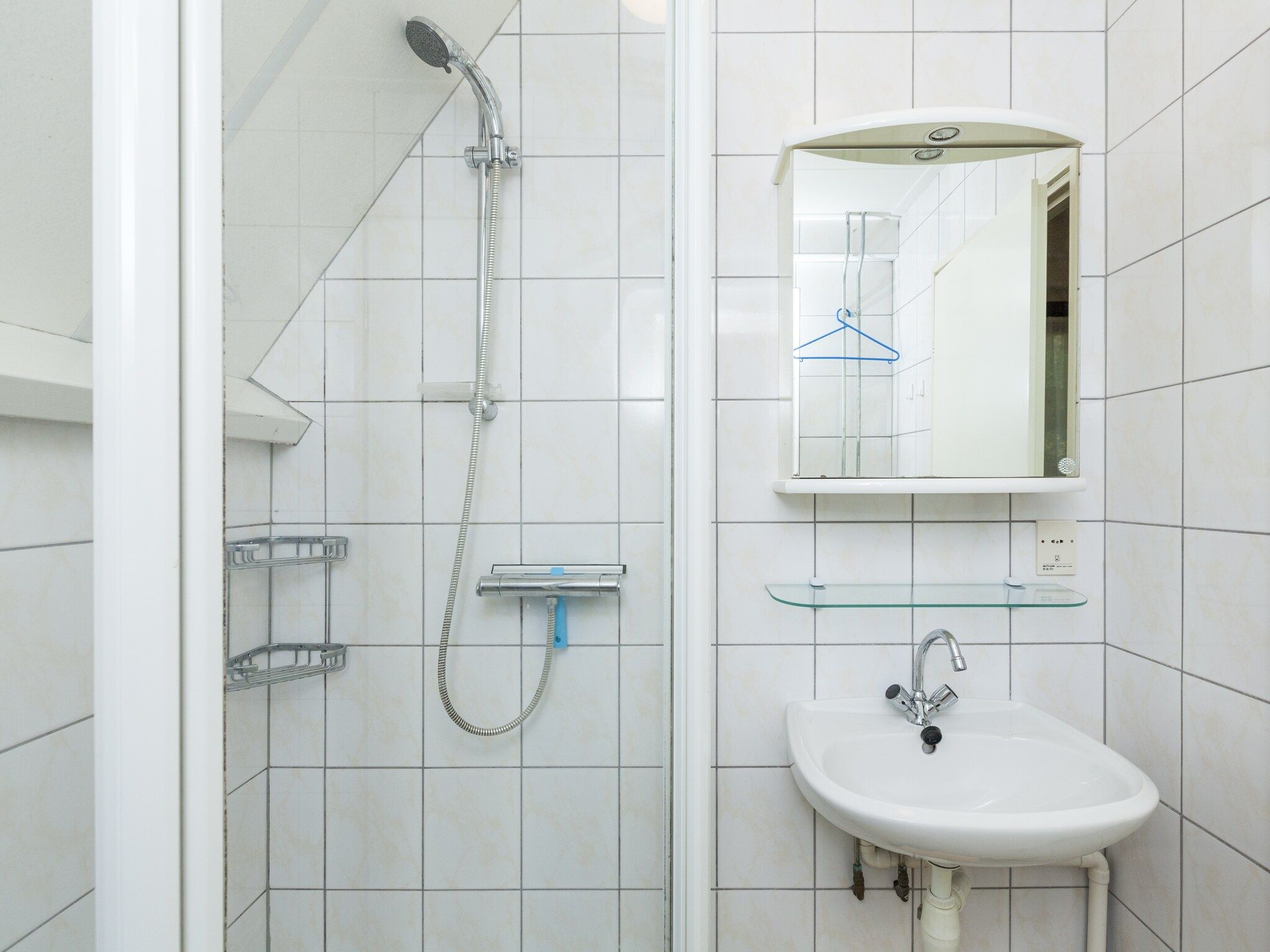 De badkamer van Kleine Vos in Nunspeet