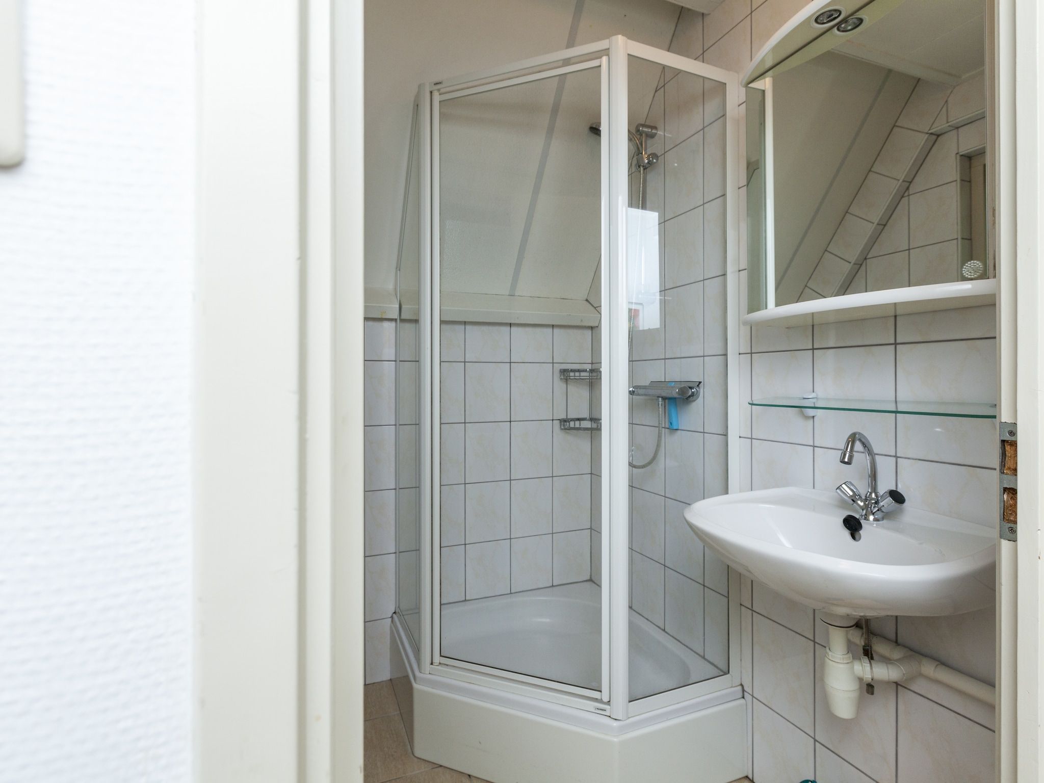 De badkamer van Kleine Vos in Nunspeet