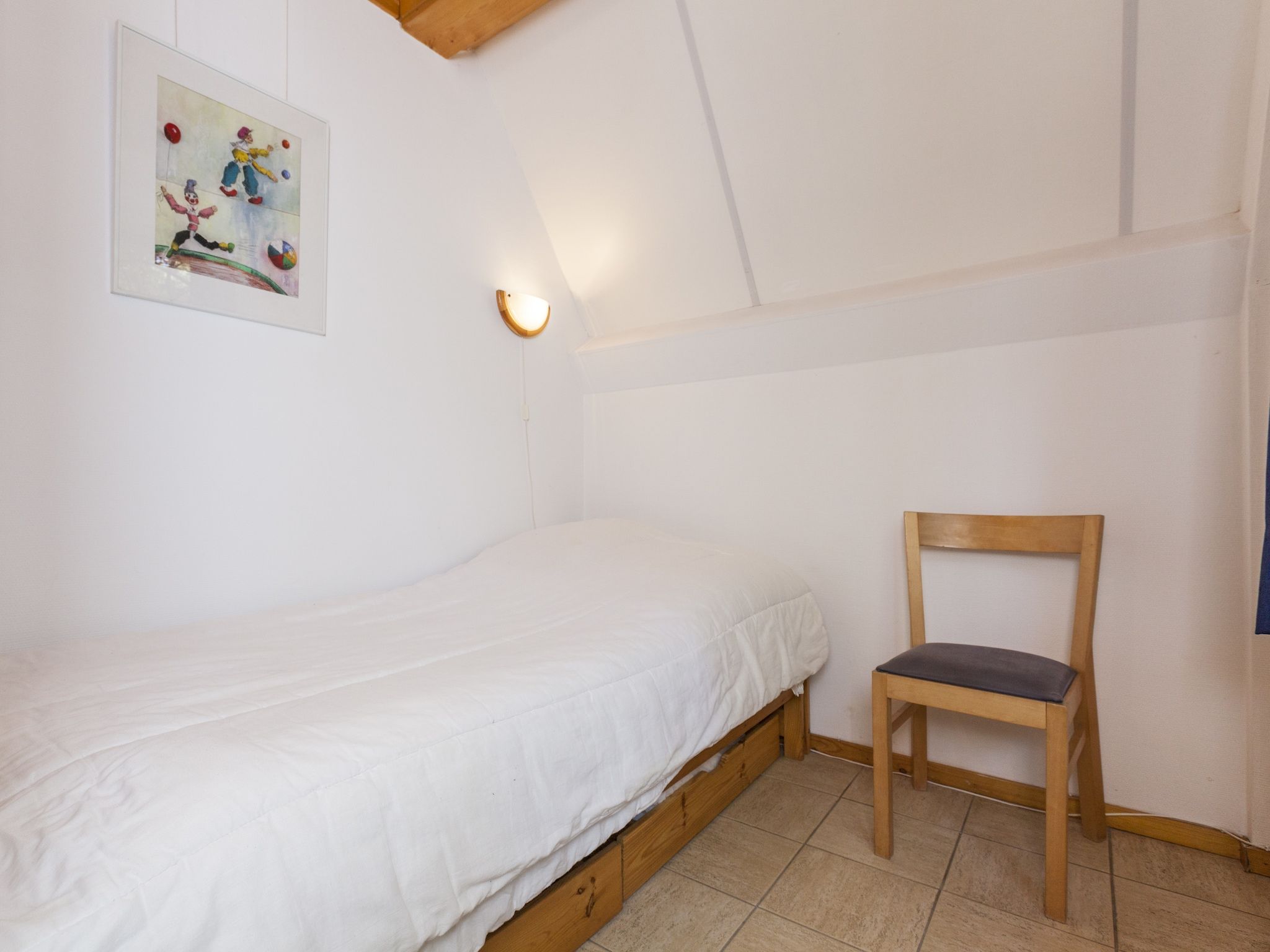 Een slaapkamer van Kleine Vos in Nunspeet