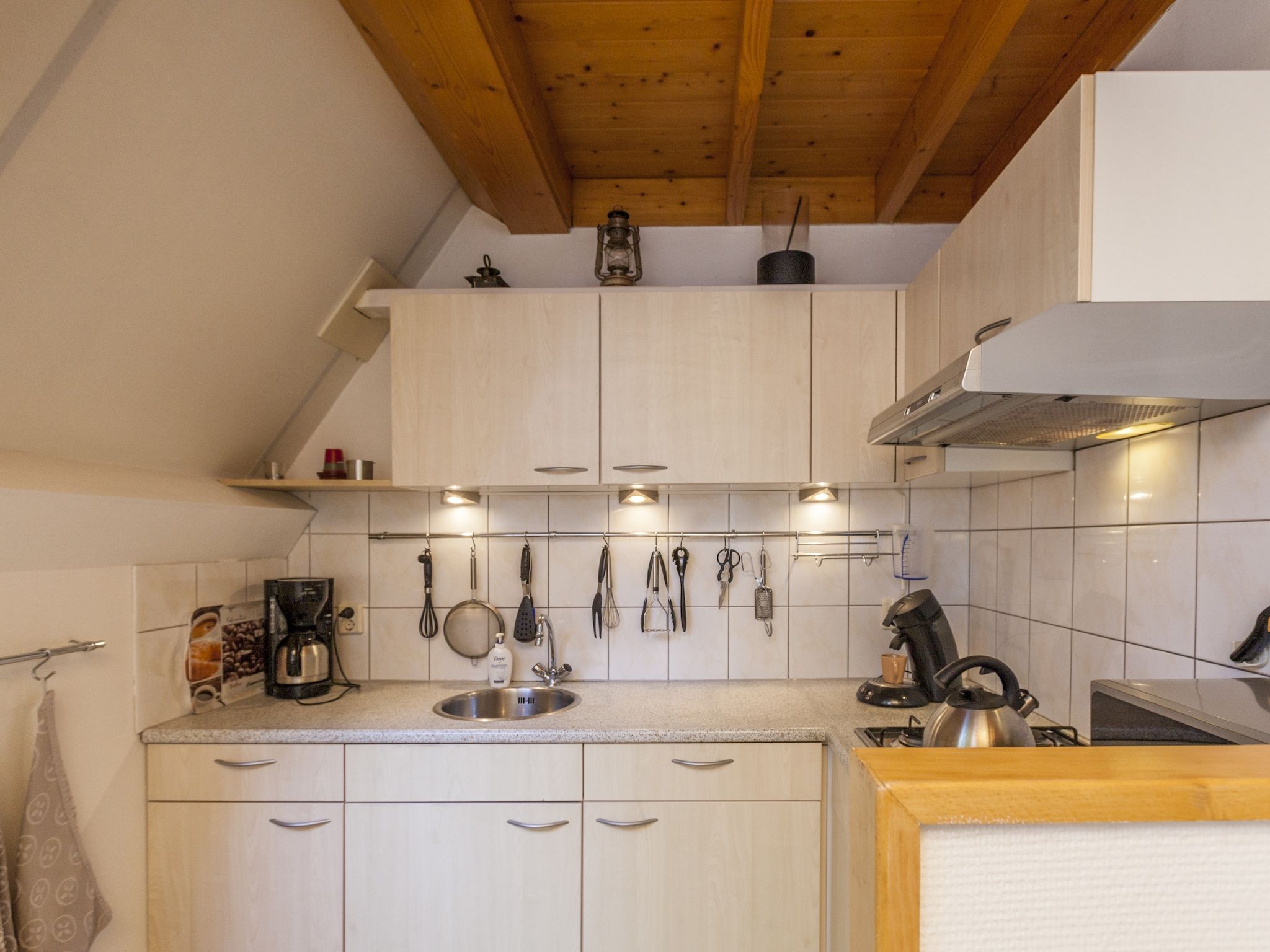 De keuken van Kleine Vos in Nunspeet