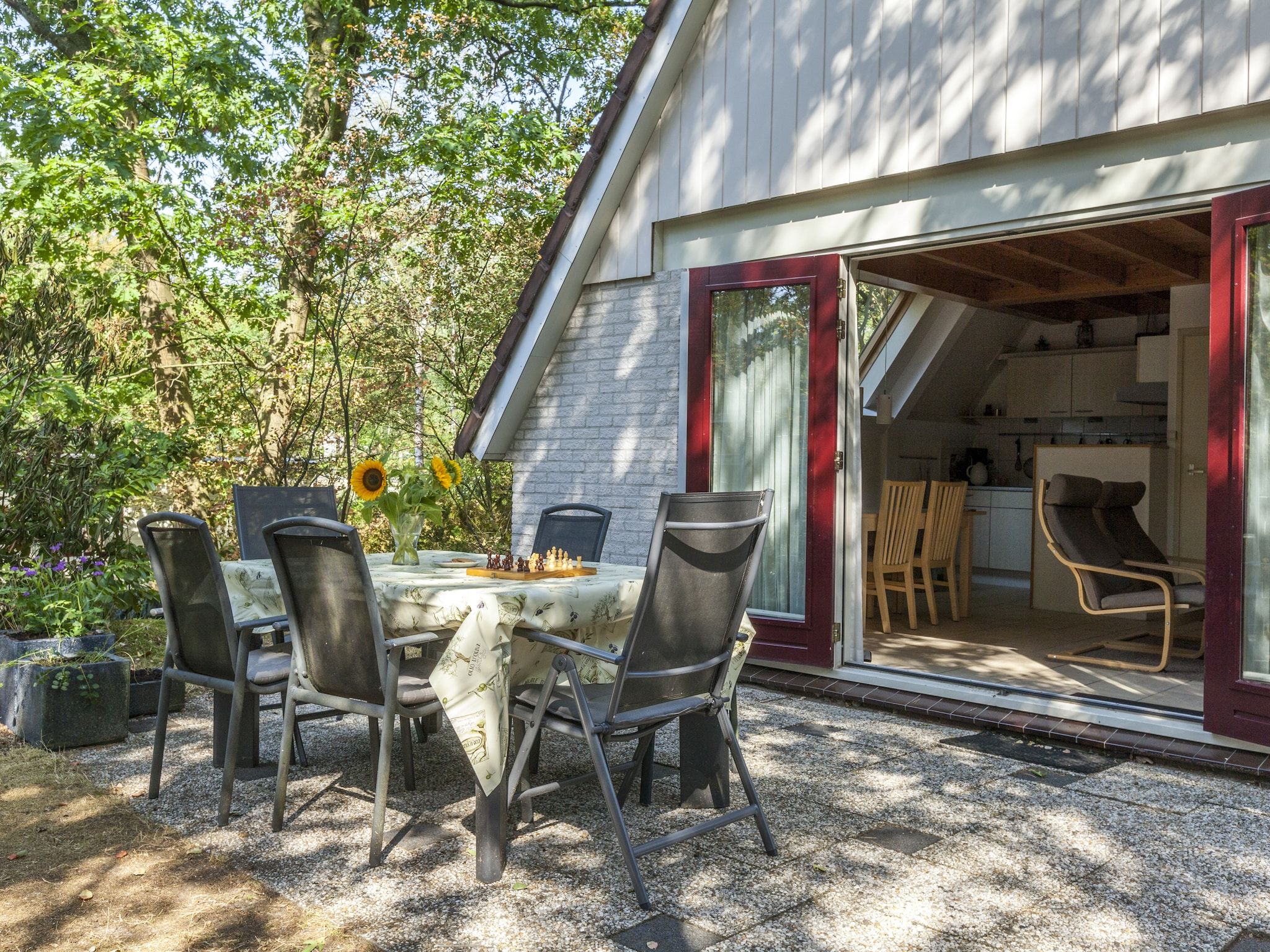 De tuin van Kleine Vos in Nunspeet