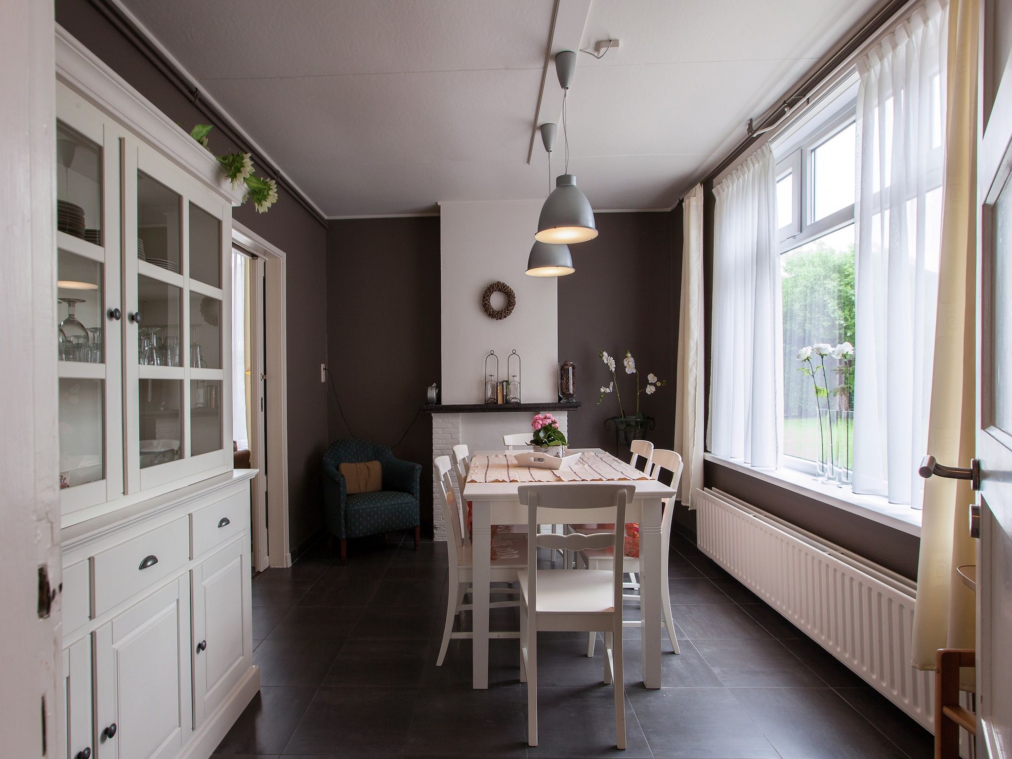 De eetkamer van De Paardenmarkt in Aardenburg