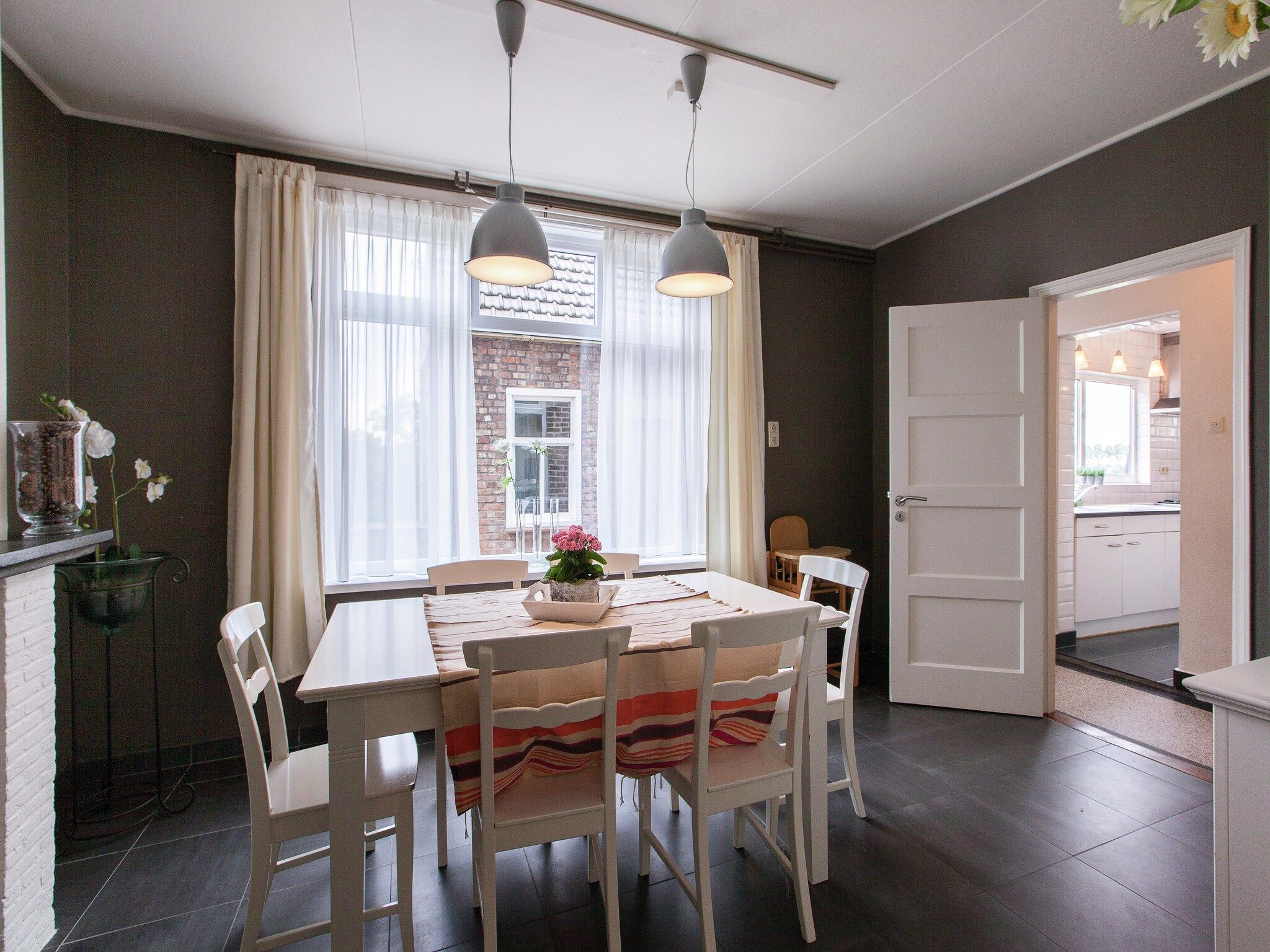 De eetkamer van De Paardenmarkt in Aardenburg