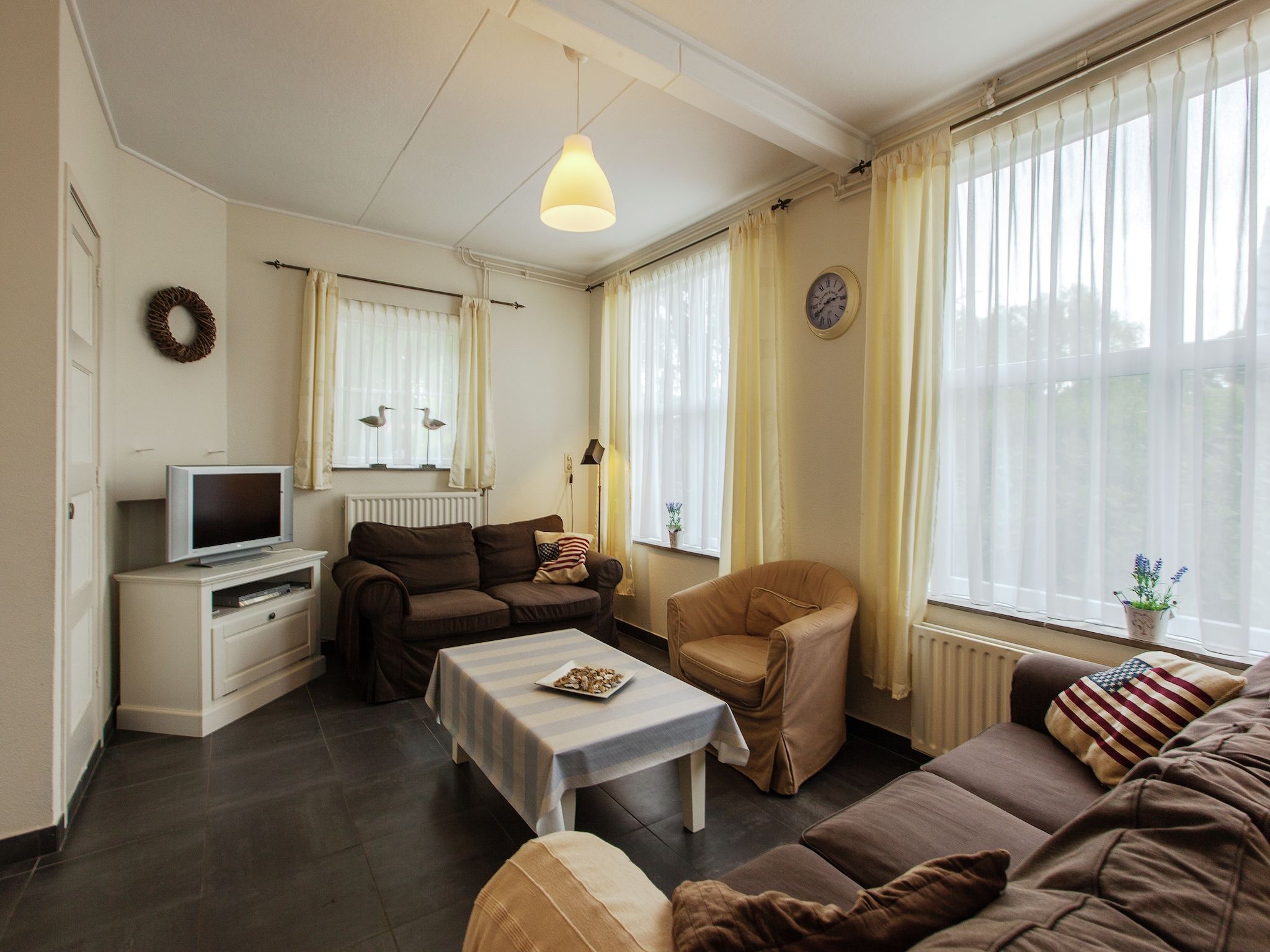 De woonkamer van De Paardenmarkt in Aardenburg