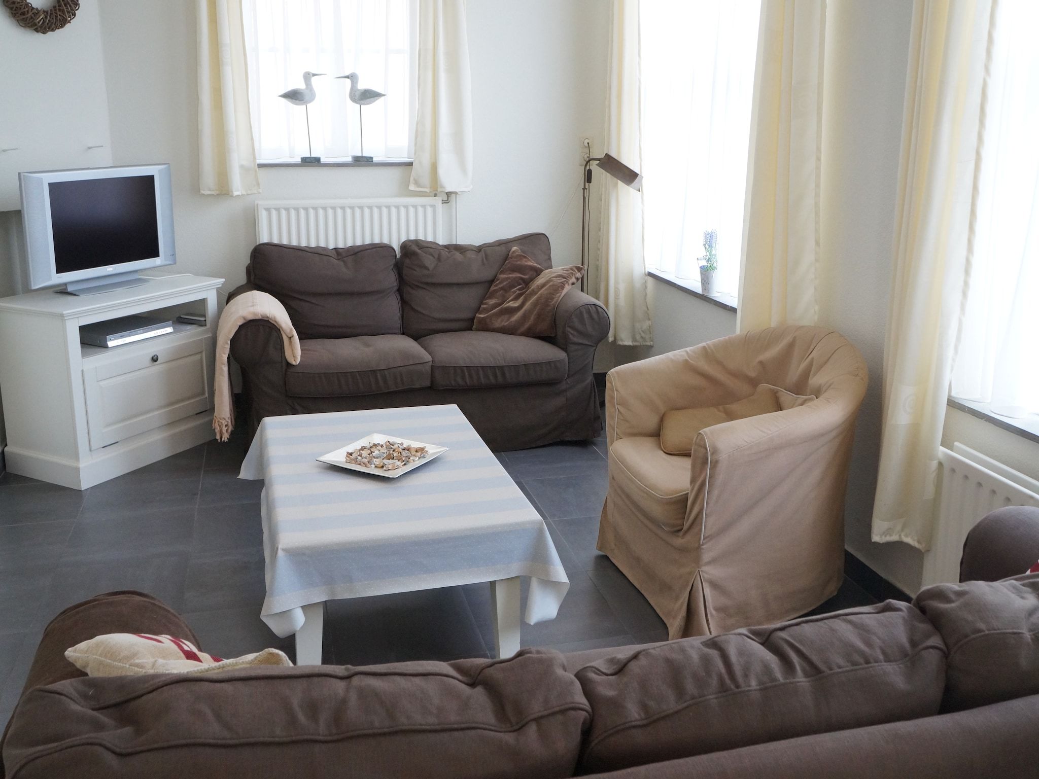 De woonkamer van De Paardenmarkt in Aardenburg