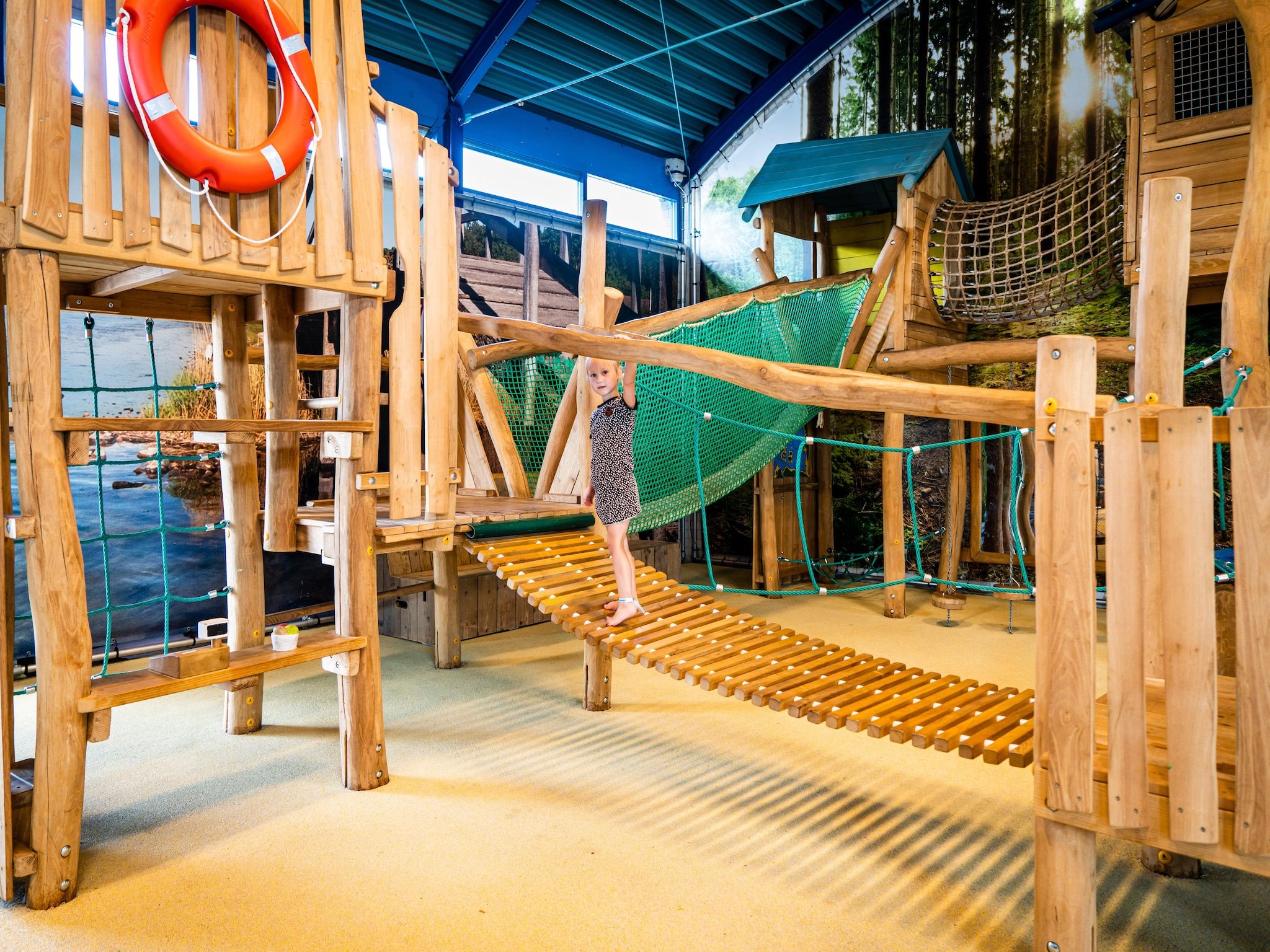 Parkfaciliteiten bij Villapark de Paardekreek 5 in Kortgene