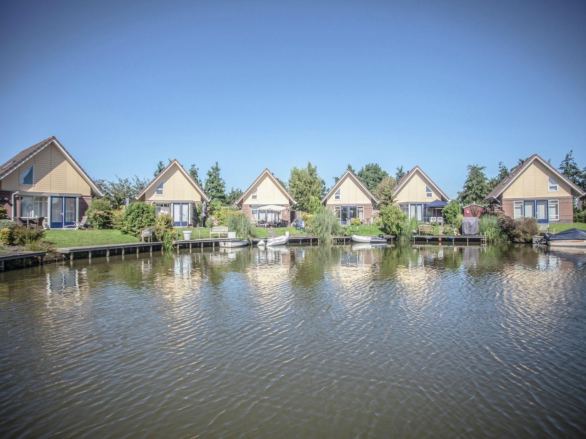 De buitenkant van Vlietstroom 6 in Medemblik