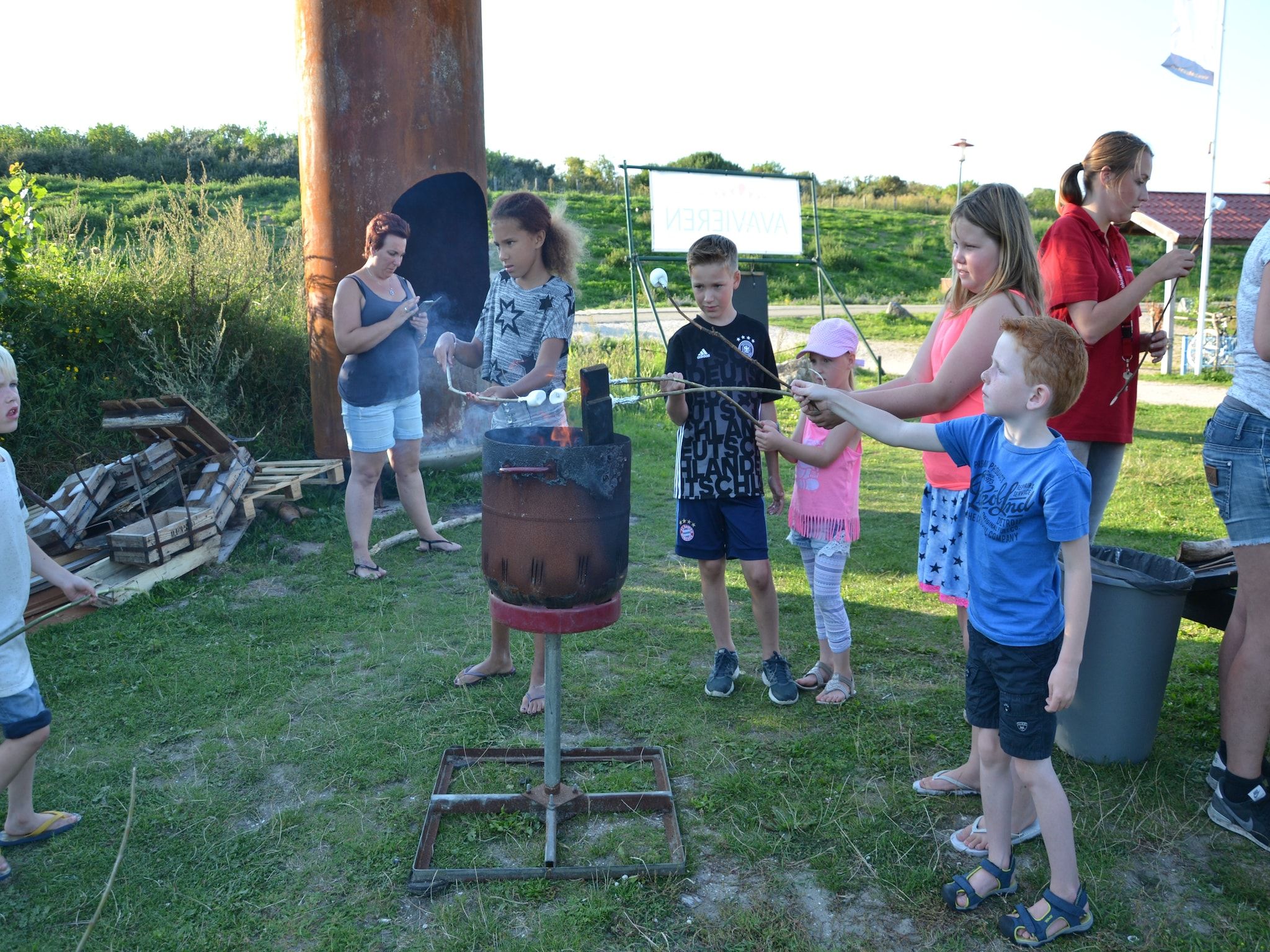 Parkfaciliteiten bij Strandpark Vlugtenburg 2 in 's-Gravenzande