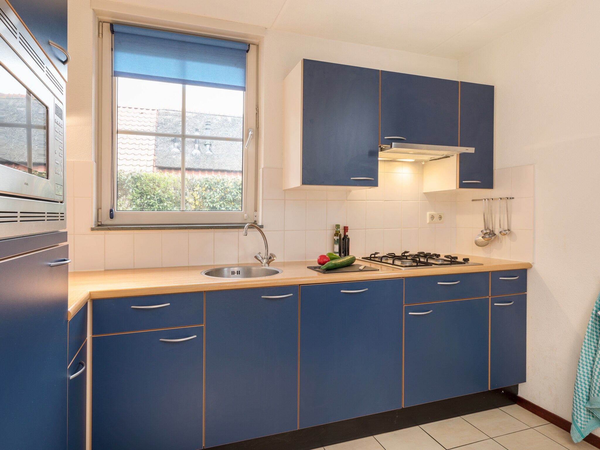 De keuken van Kustpark Texel 2 in De Koog