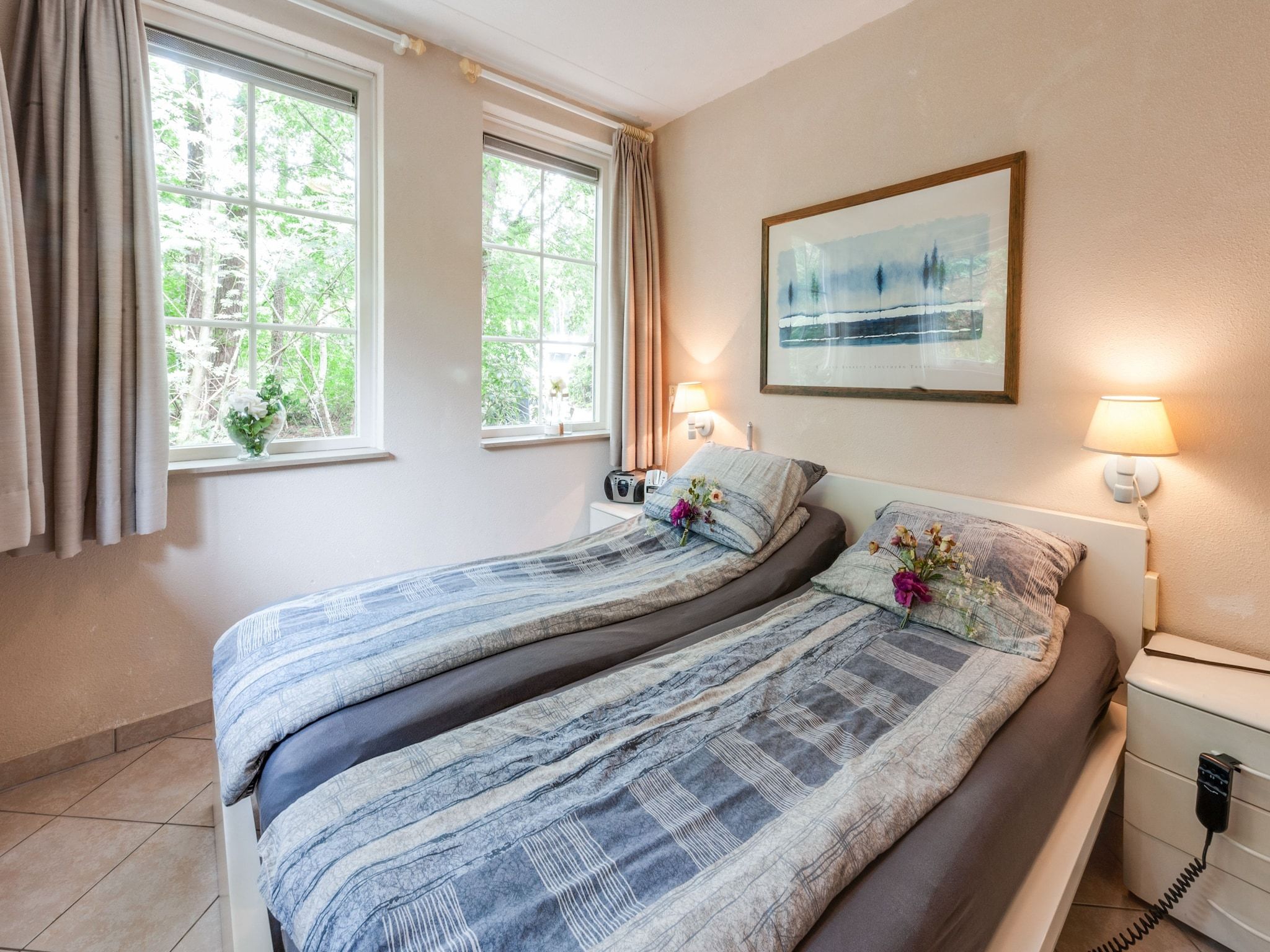 Een slaapkamer van Dapama in Beerze