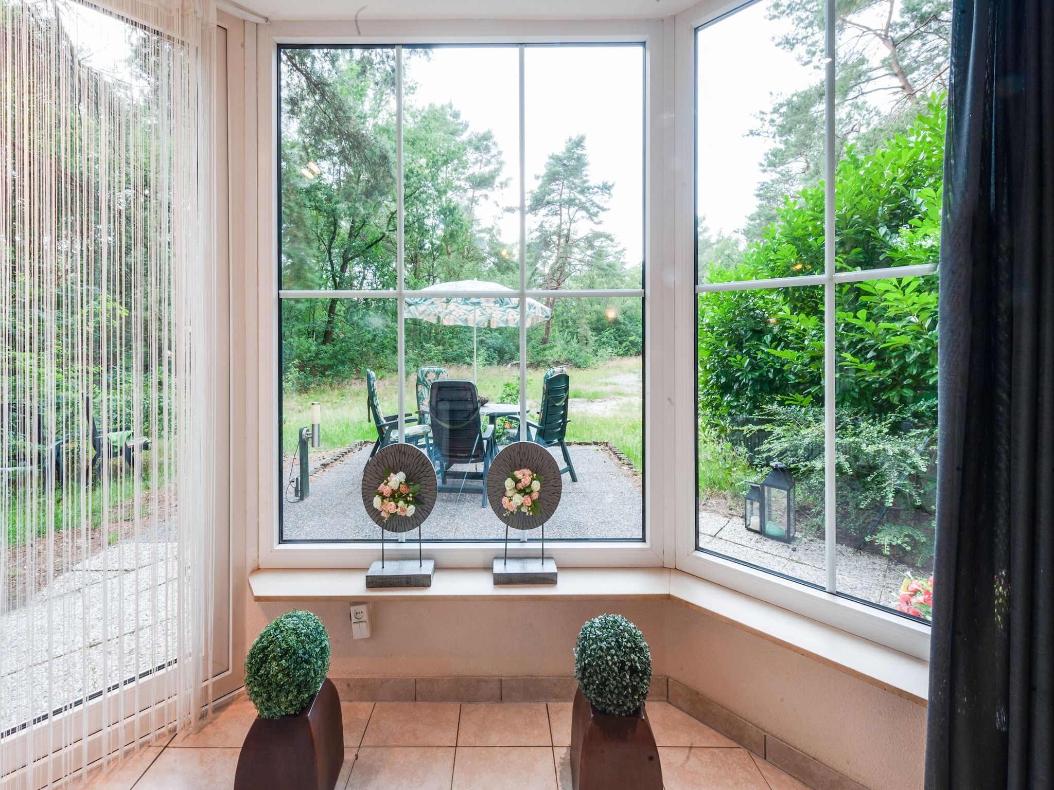 Het uitzicht vanaf Dapama in Beerze