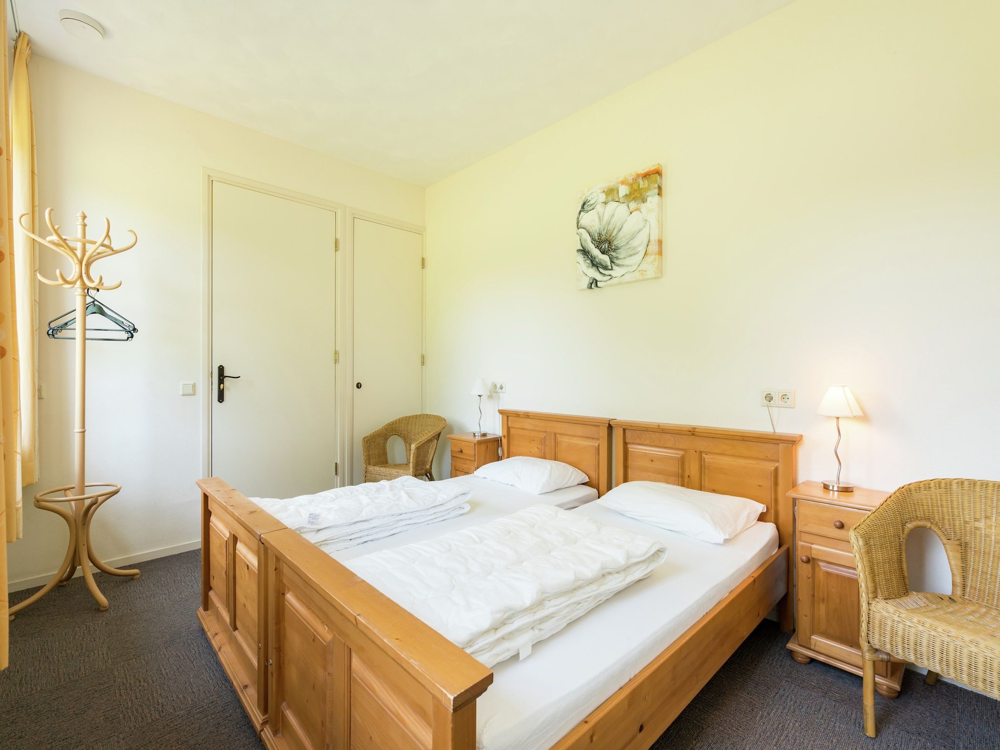 Een slaapkamer van Gerhardeshoeve in Hardenberg-Rheeze