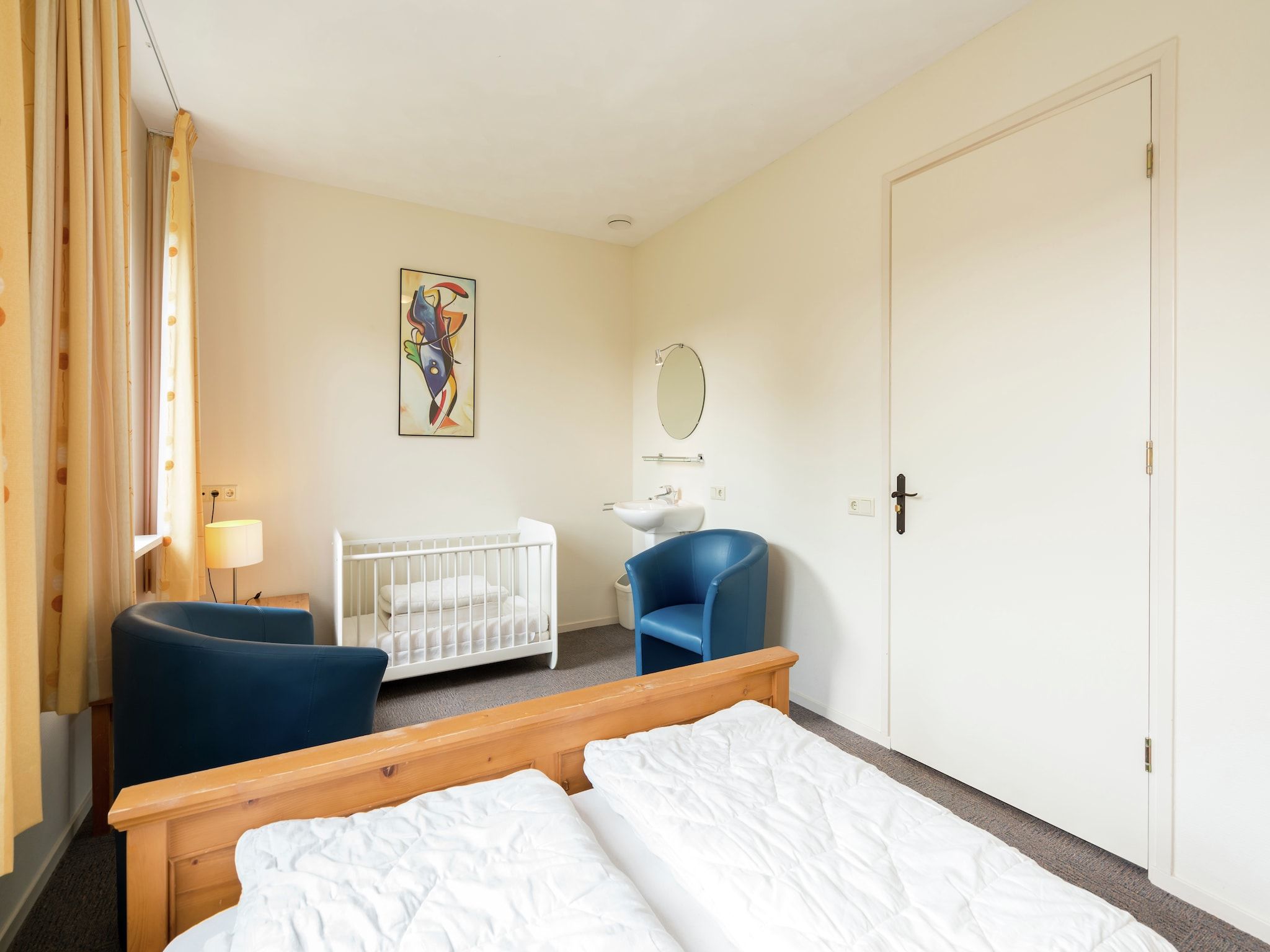 Een slaapkamer van Gerhardeshoeve in Hardenberg-Rheeze